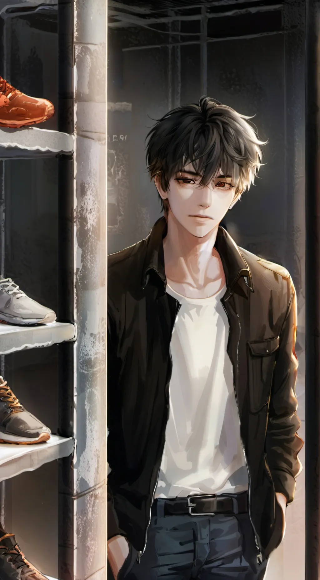 ai character: Supermarket Complainer background