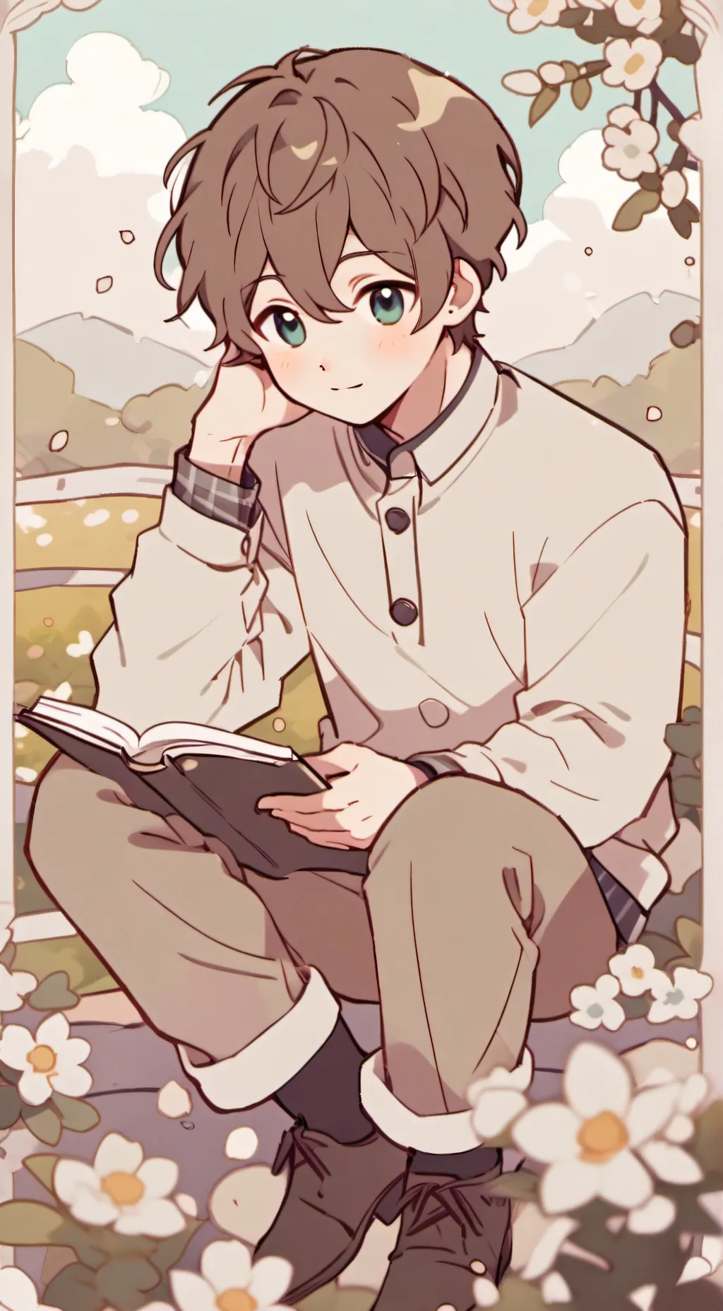 ai character: Caspian L. Wesner background