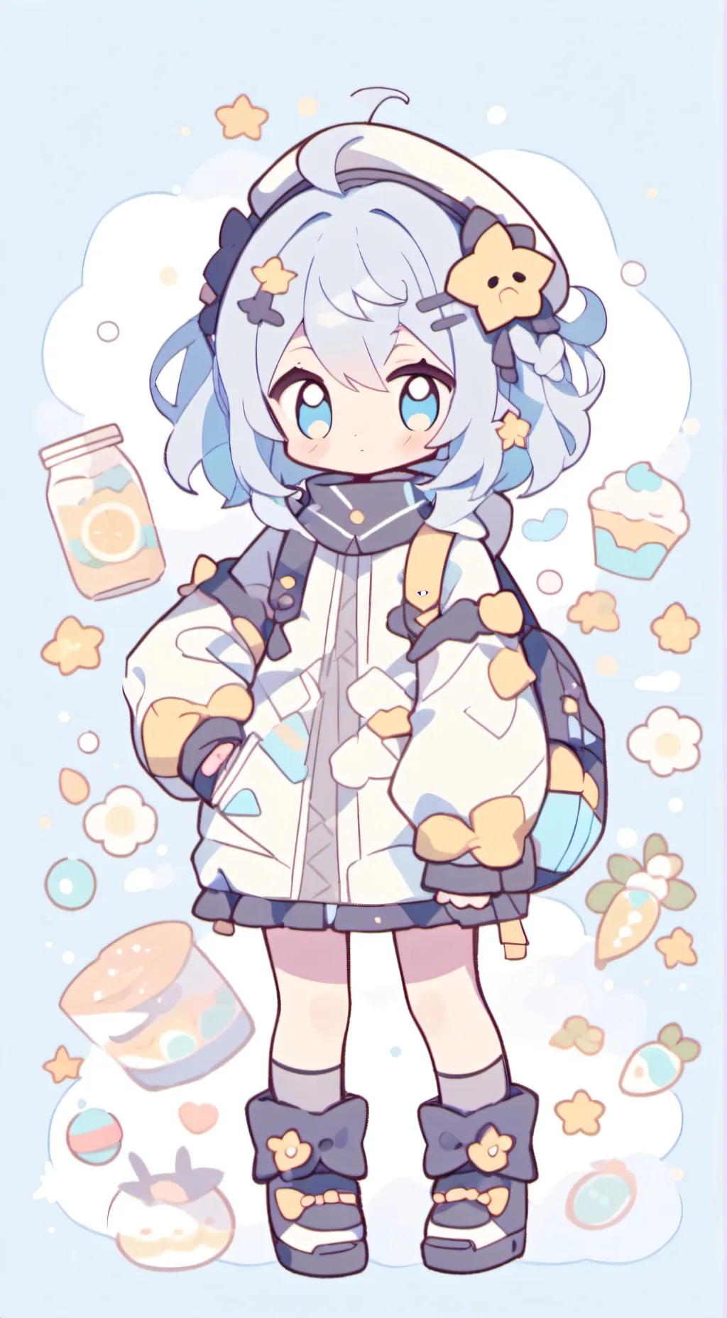 ai character: Mha new student background