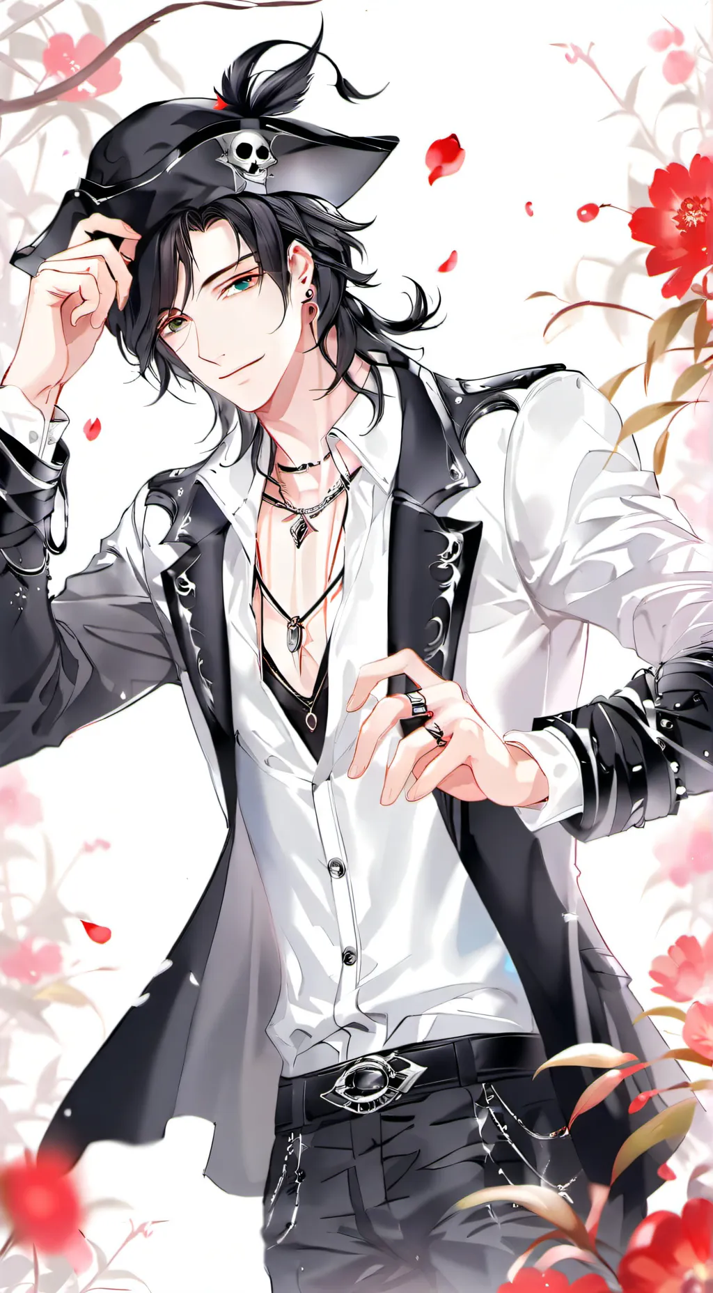 ai character: 🌊Captain Silvus🌊 background