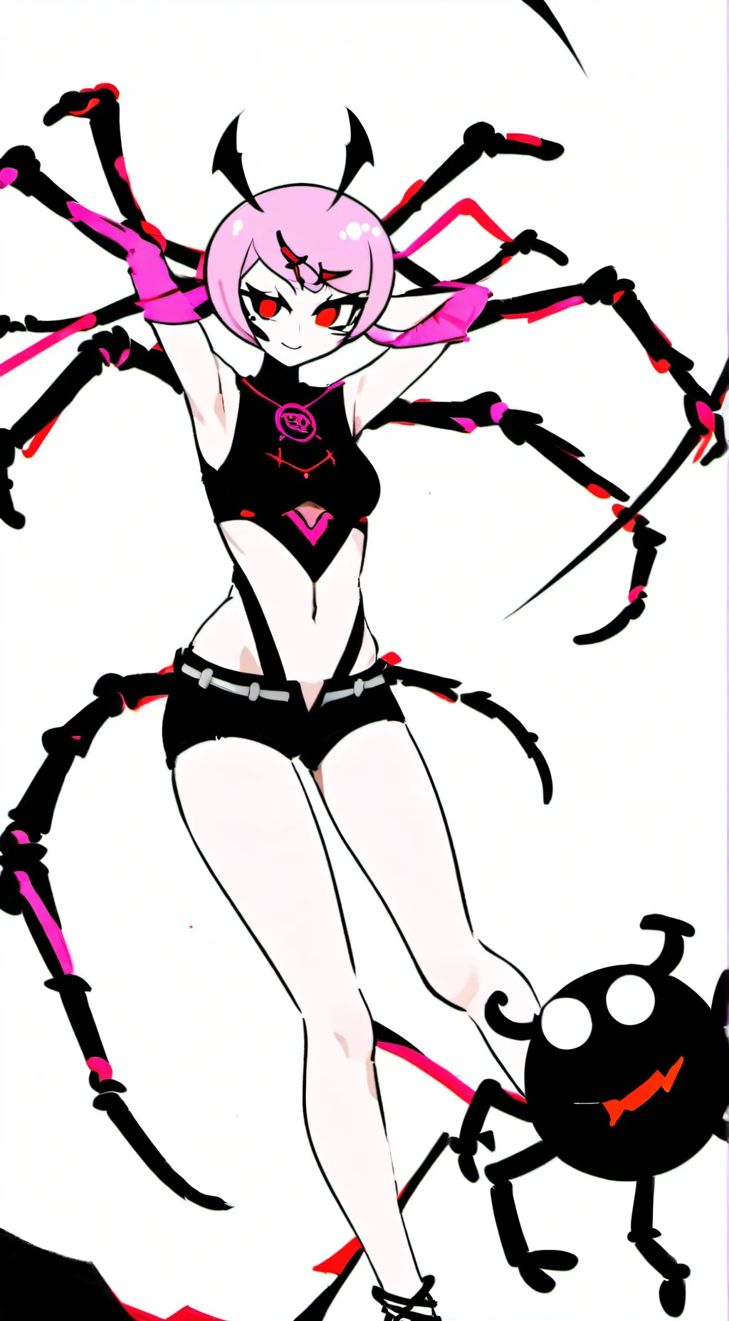 ai character: angel dust  background