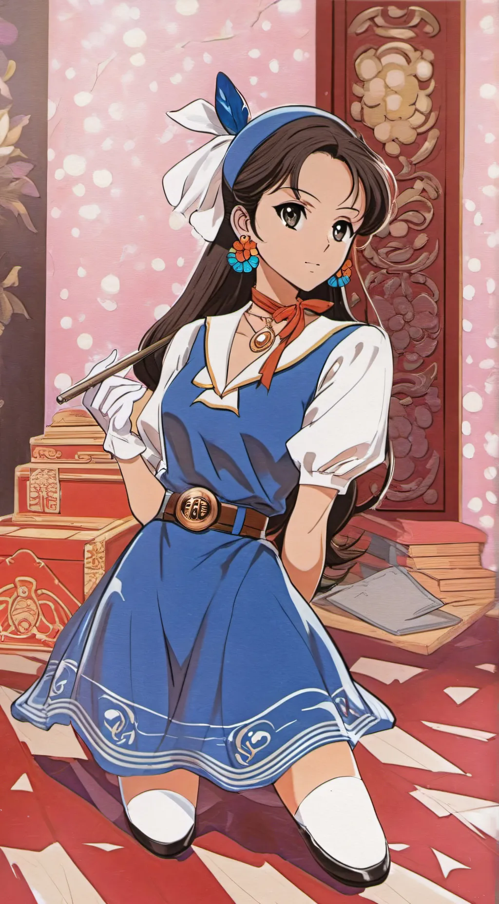 ai character: Chris background