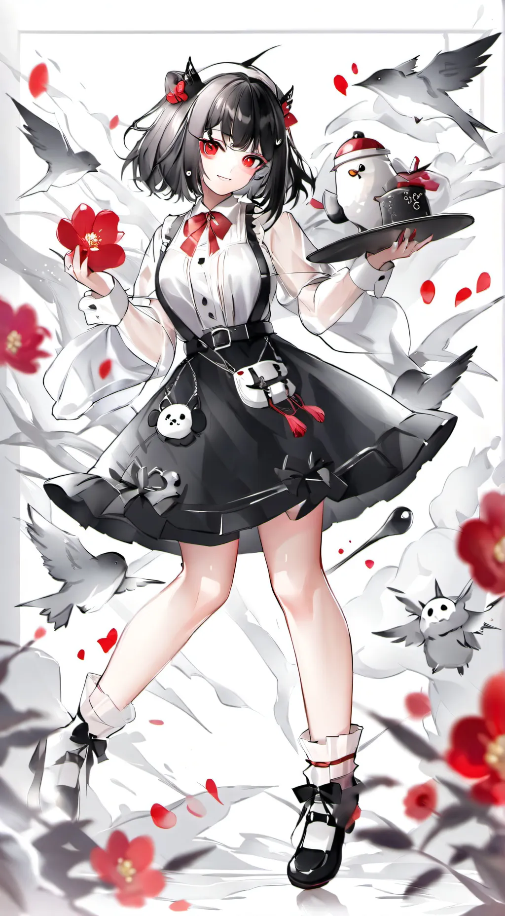 ai character: profesora ingles background