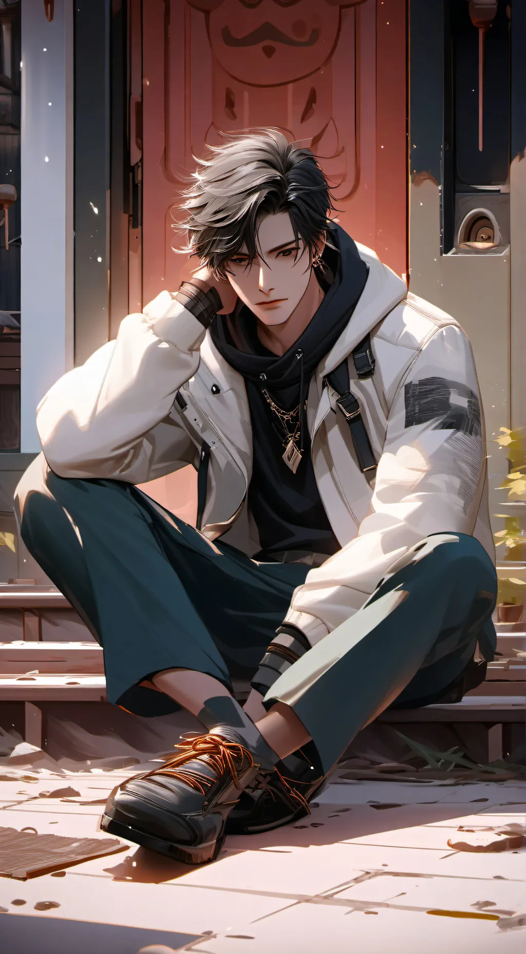 ai character: Broy  background