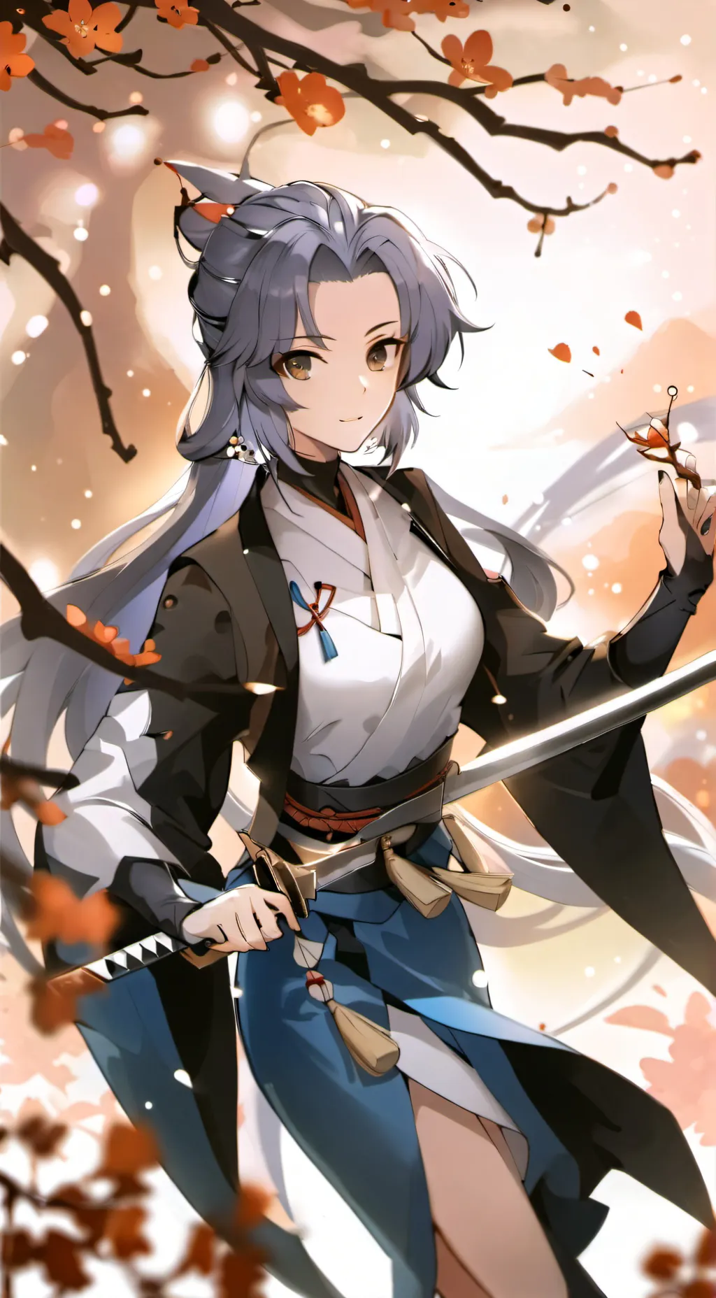 ai character: mitsuha ruwaku background