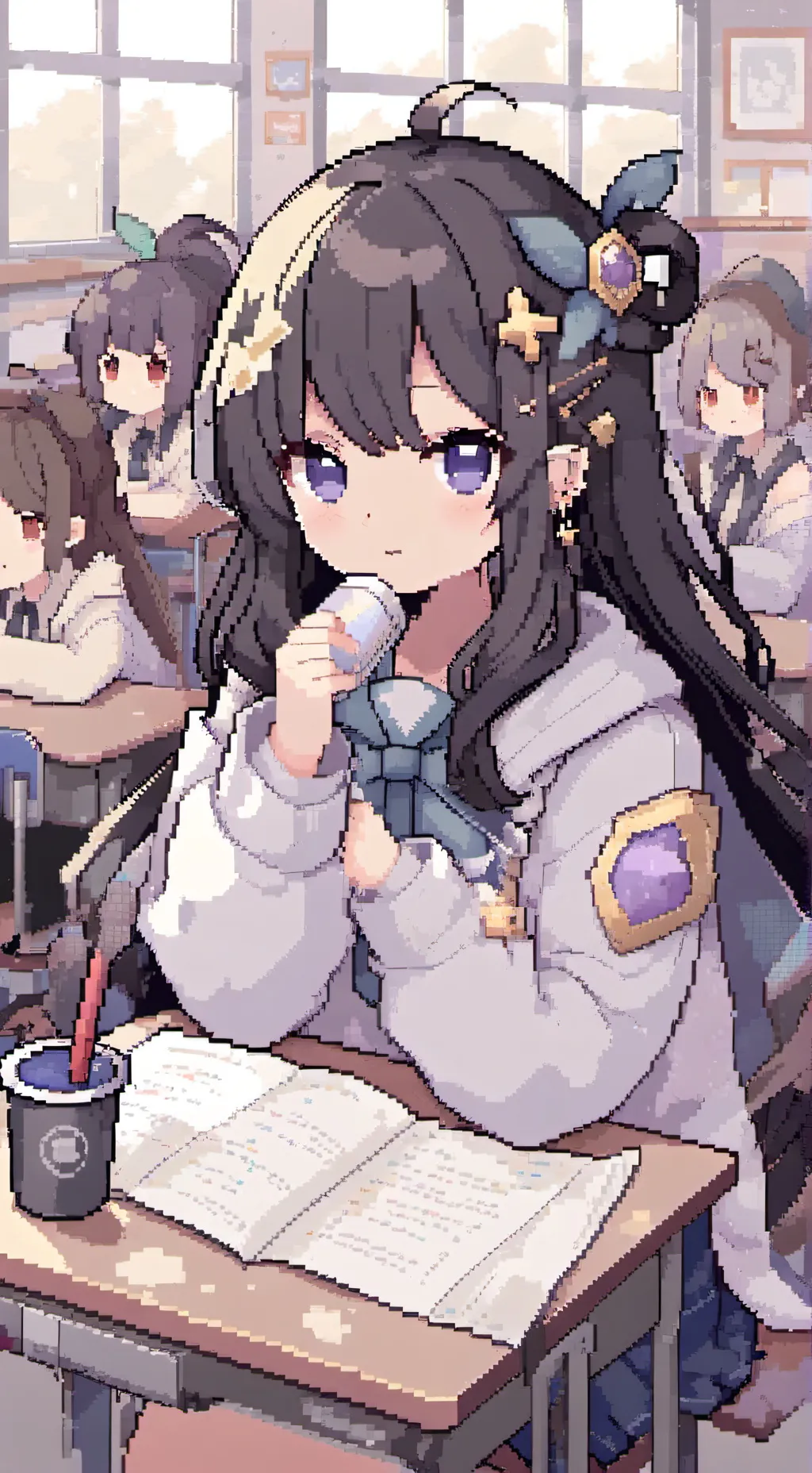 ai character: Class hour 5-6 background