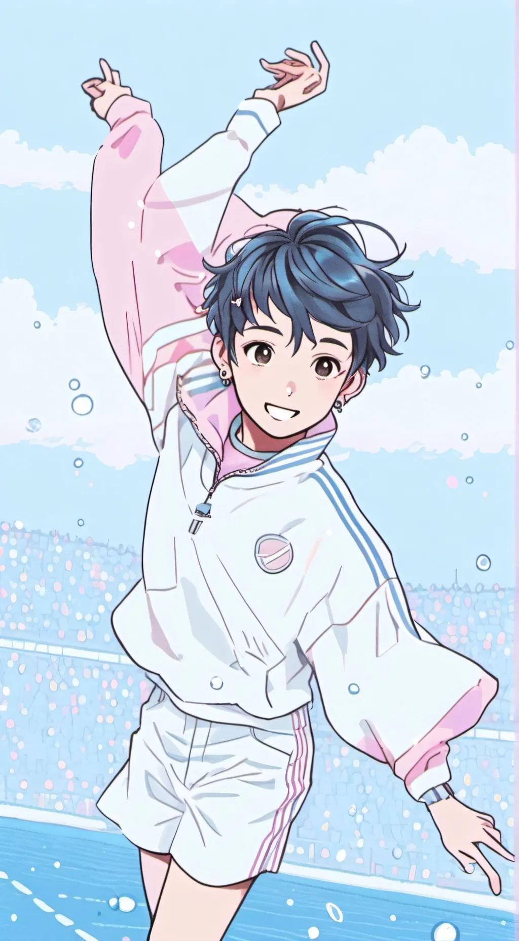 ai character: Thanos  background