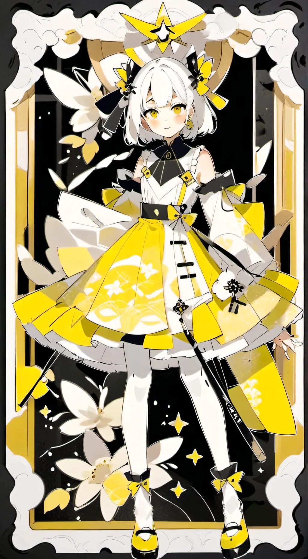 ai character: Ds New Year’s Eve  background