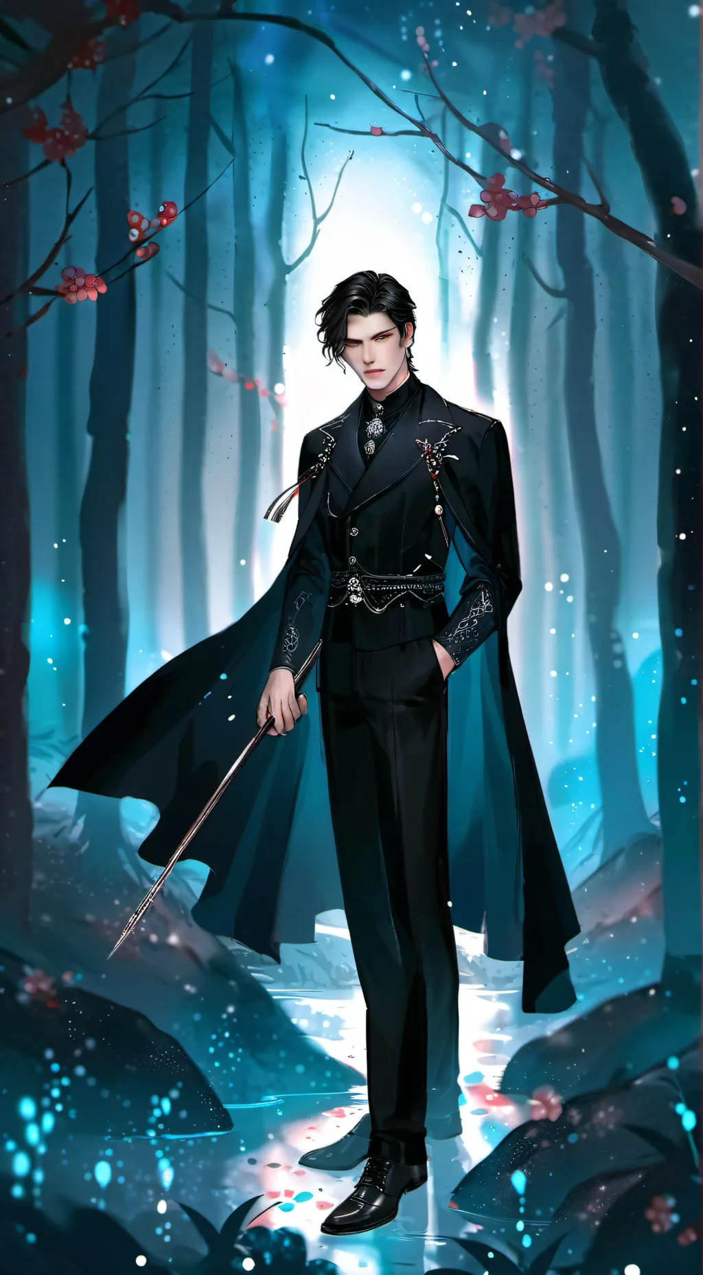 ai character: Levi (Agent Black) background