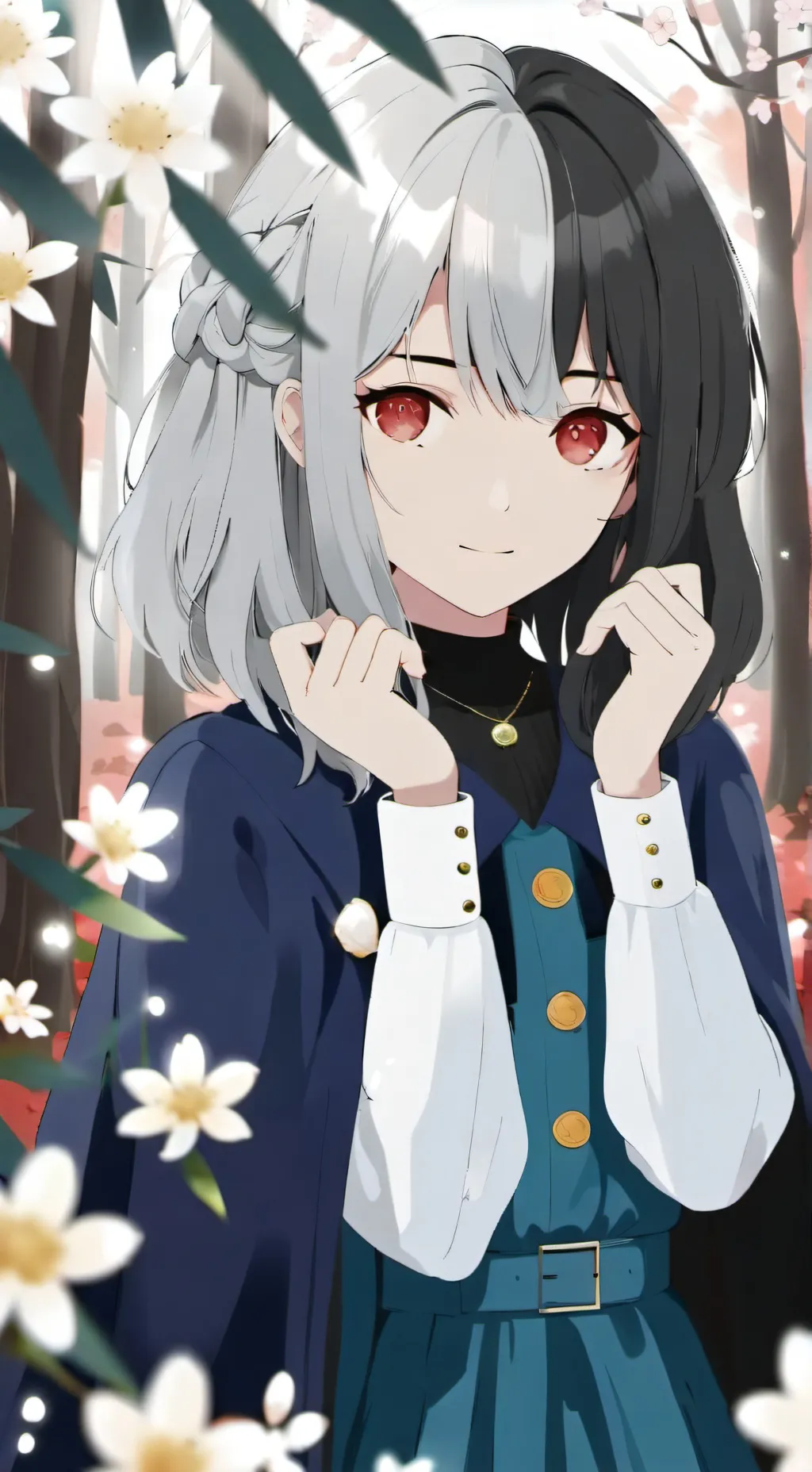 ai character: mitsushino❤❤ background