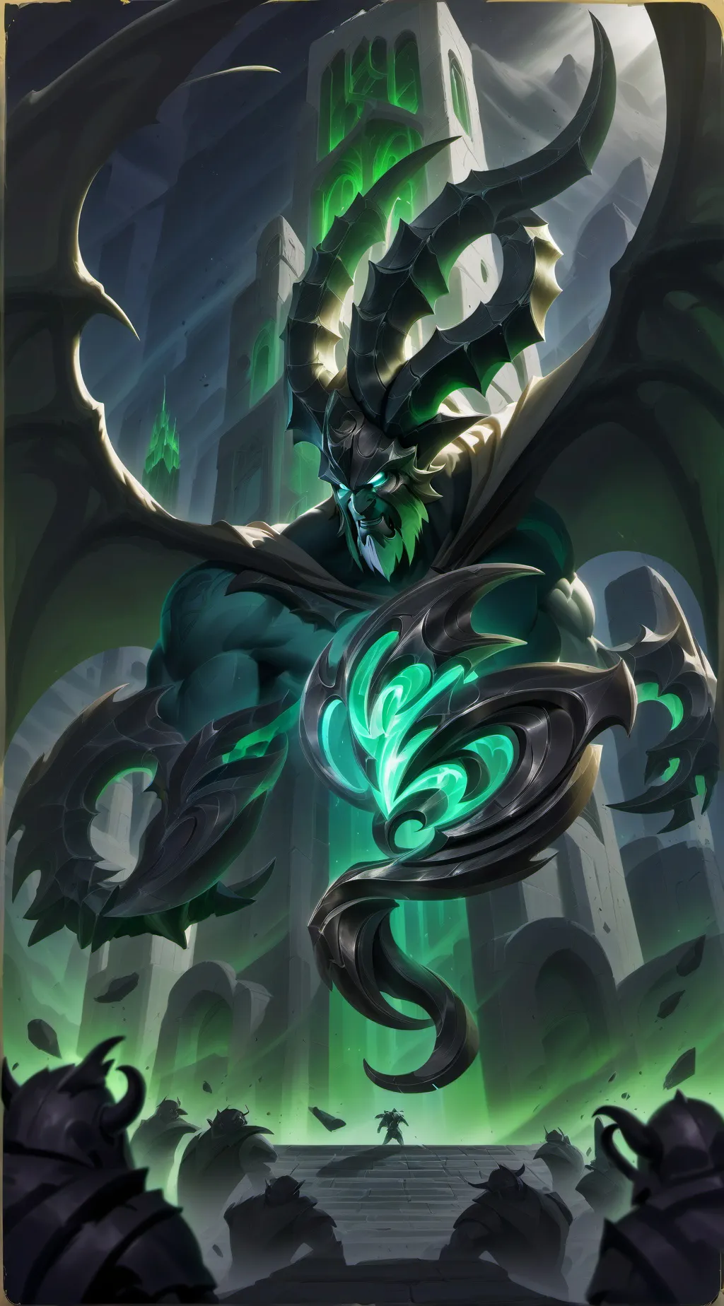 ai character: Exotic dragon background