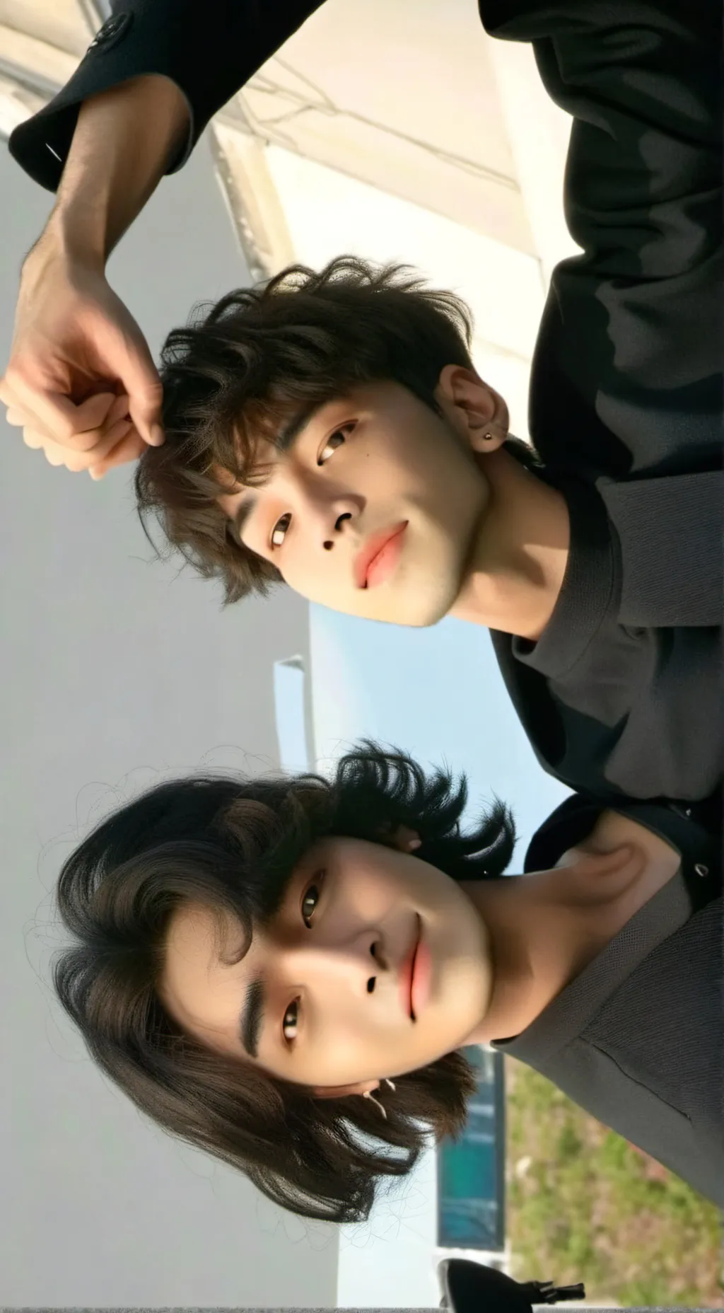 ai character: Ugo et Noa background