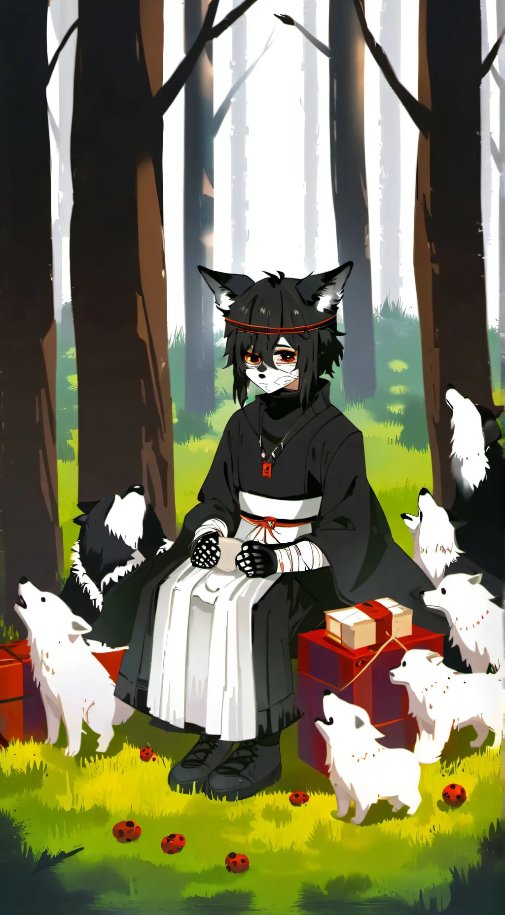 ai character: Michelle Afton background