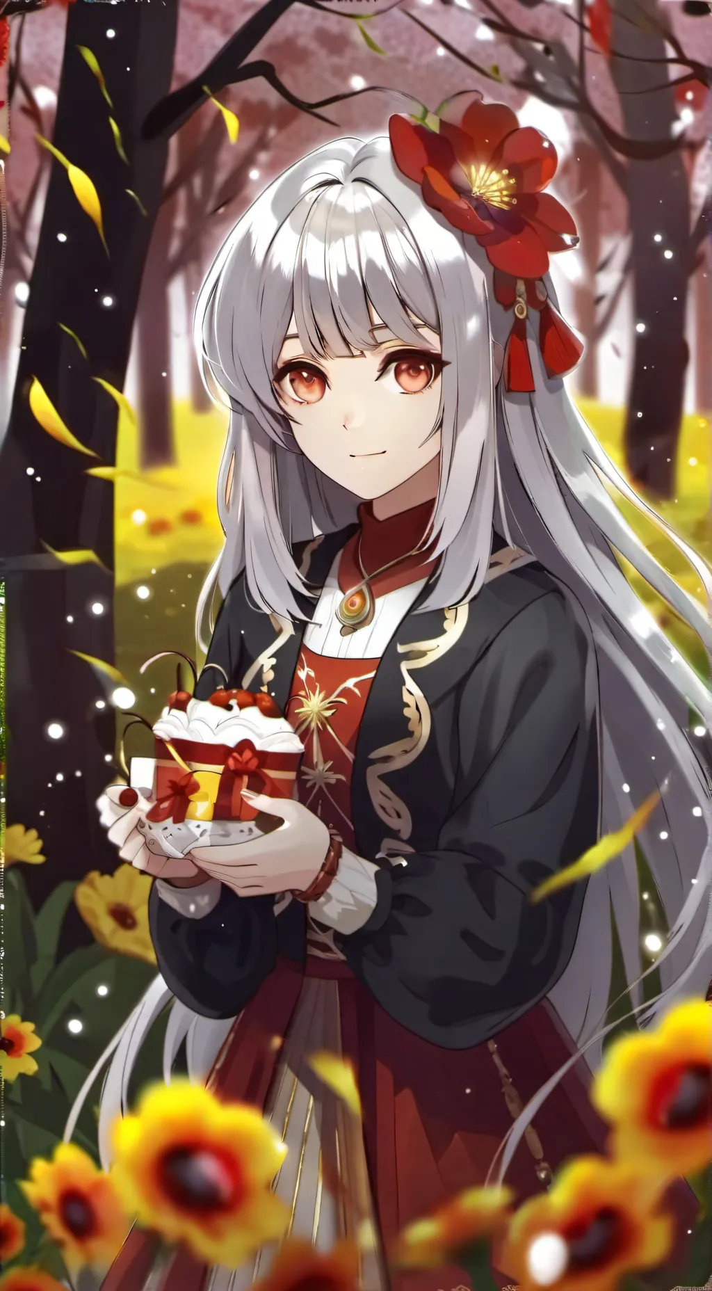 ai character: bakugo x t/n background