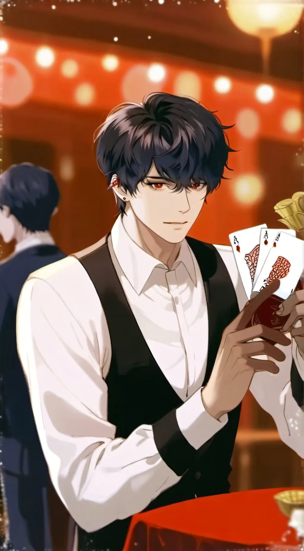 ai character: hunter background