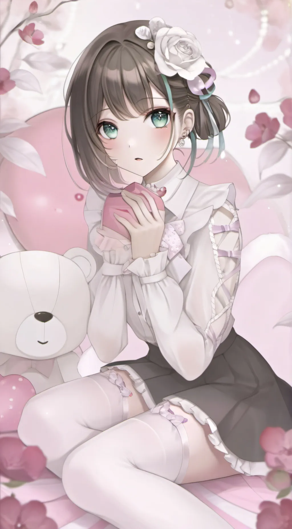 ai character: 🩷Lucy🩷 background