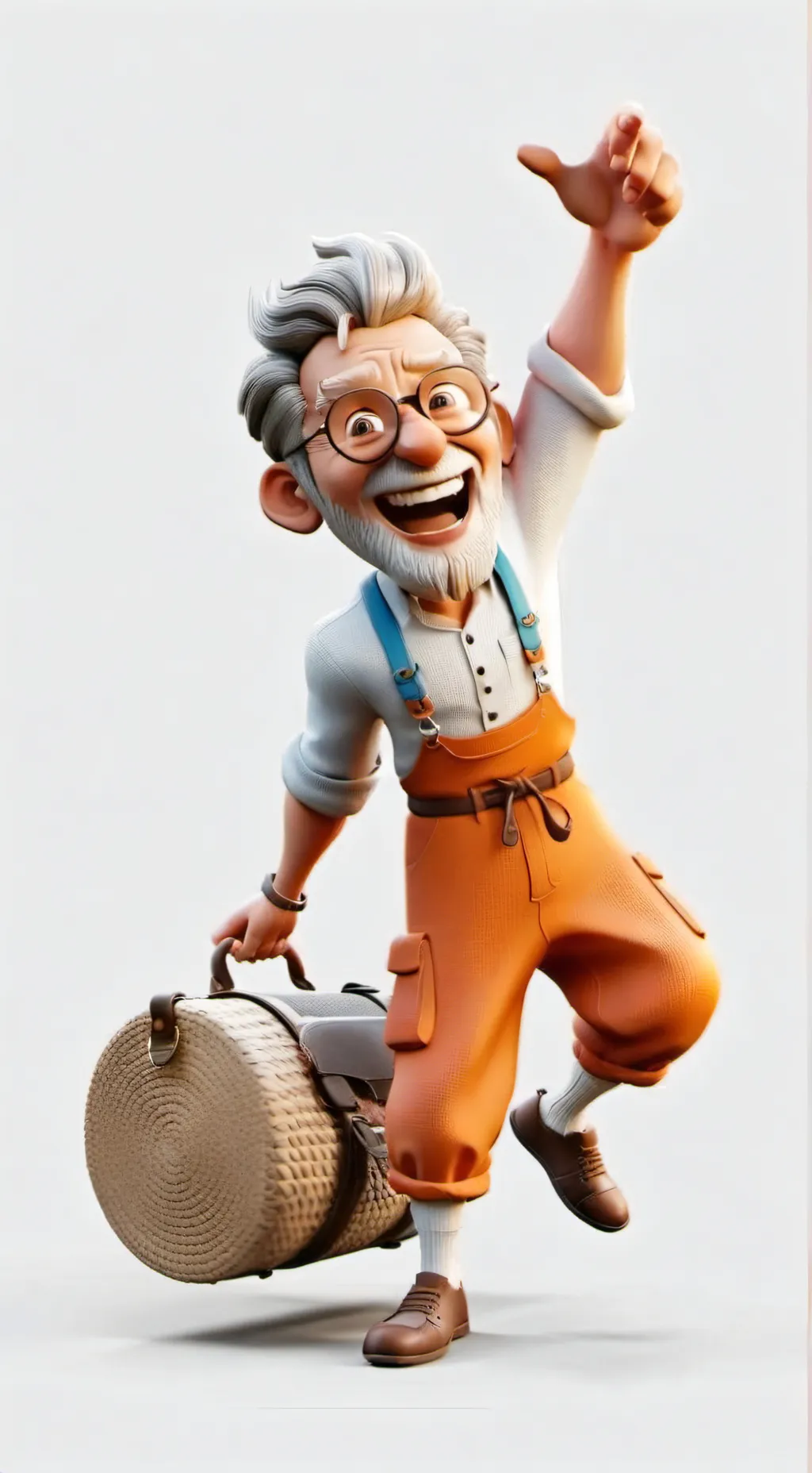 ai character: дед background