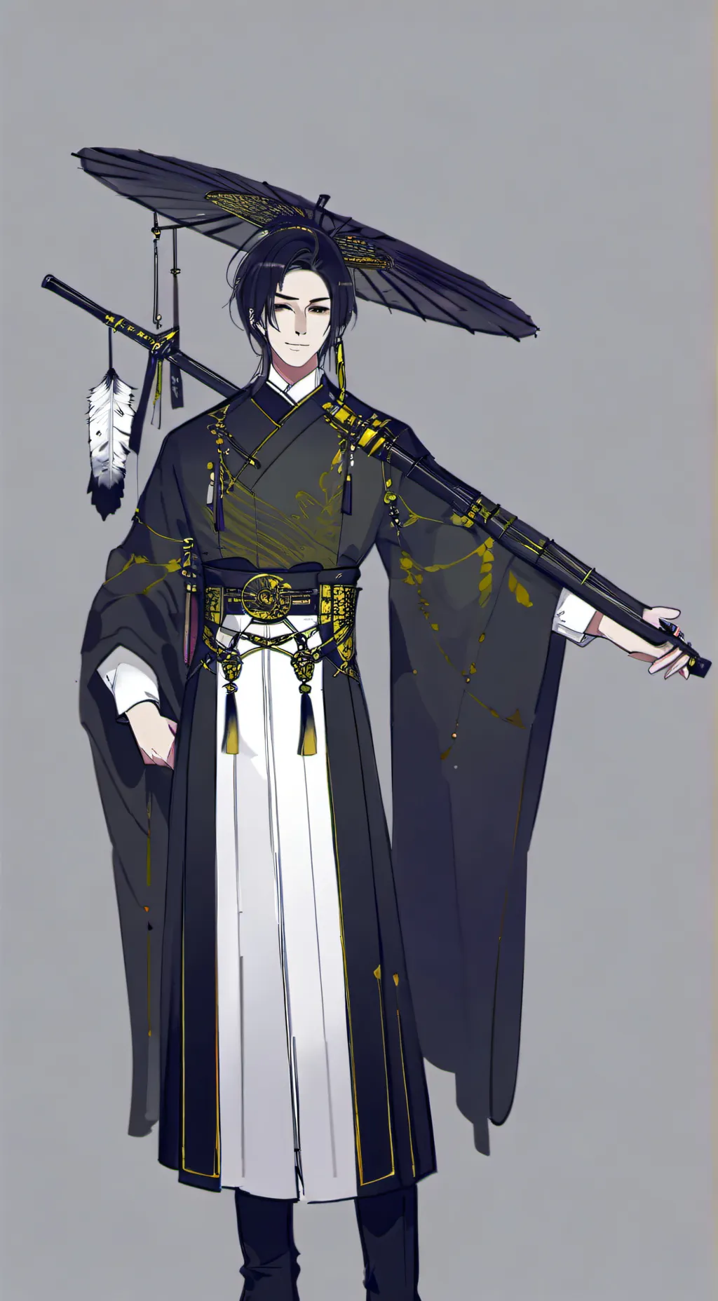 ai character: tokito conejo background