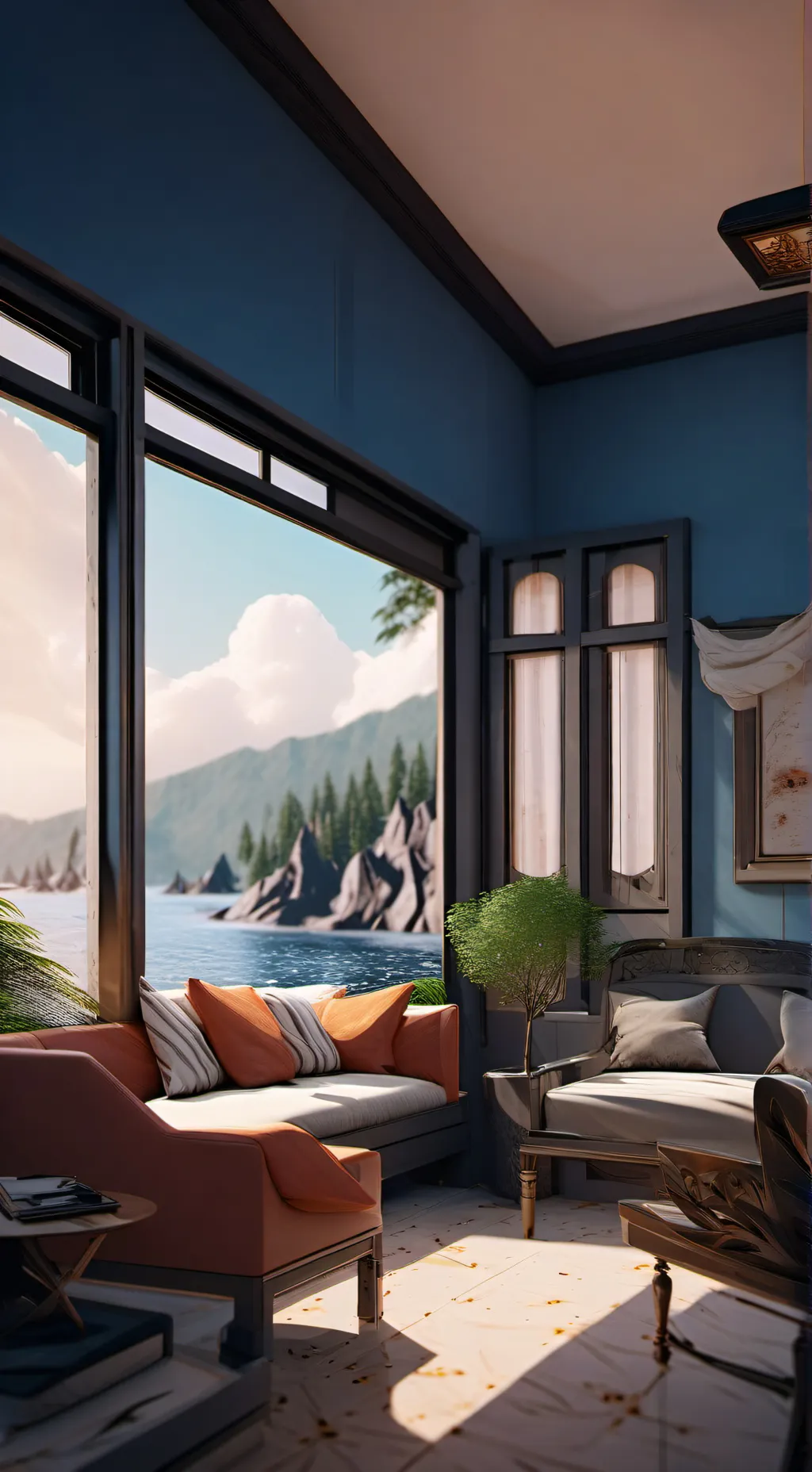 ai character: mha sleepover background