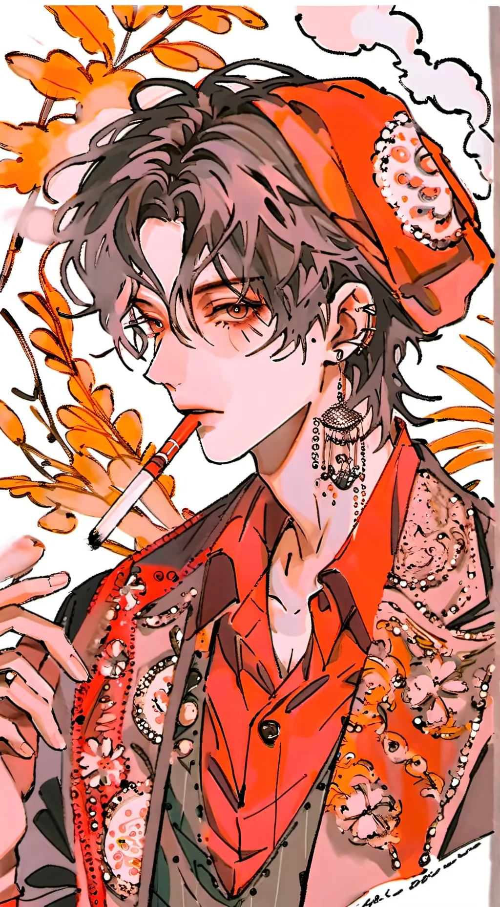 ai character: Marcus Rivers🚬 background