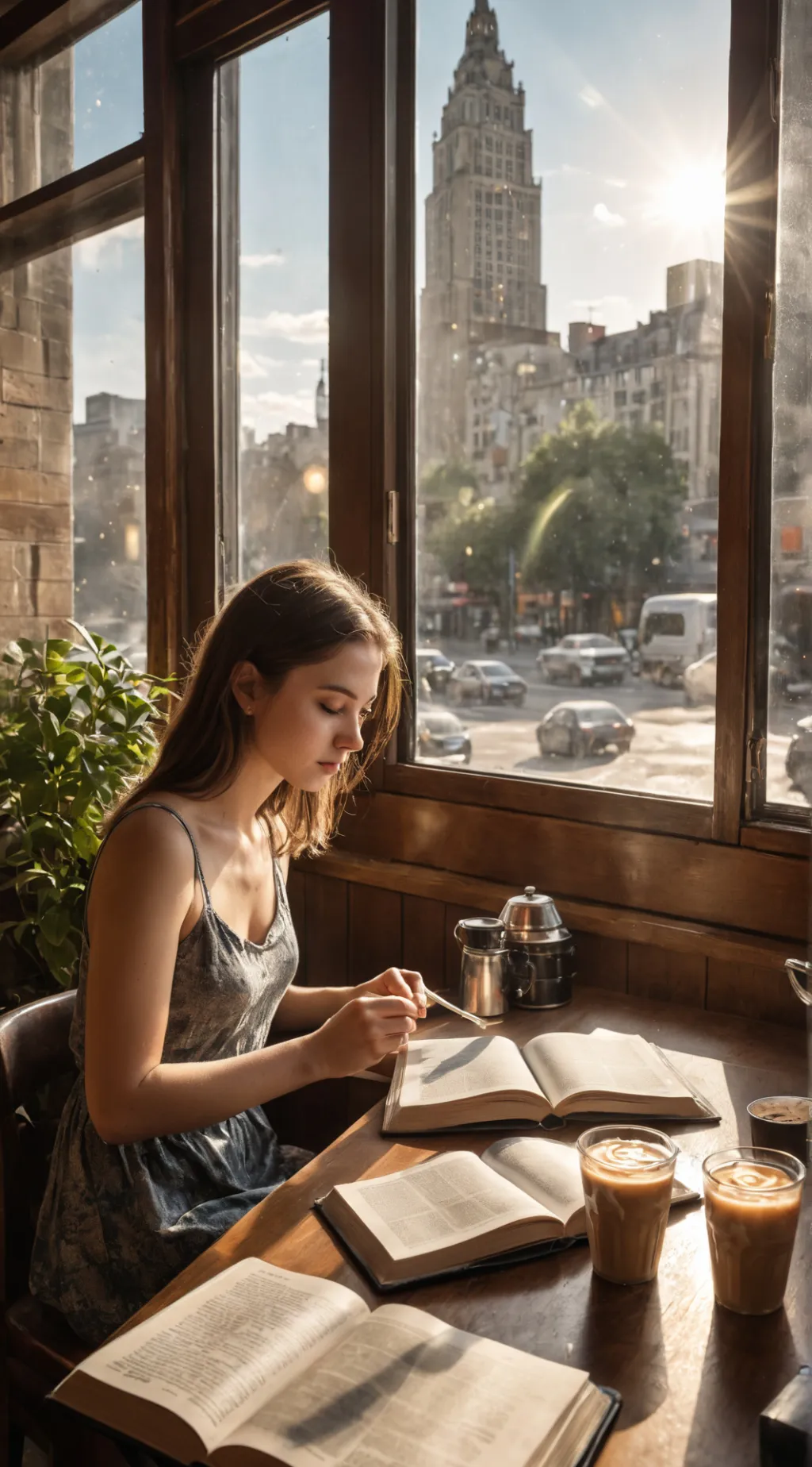 ai character: Elysian background