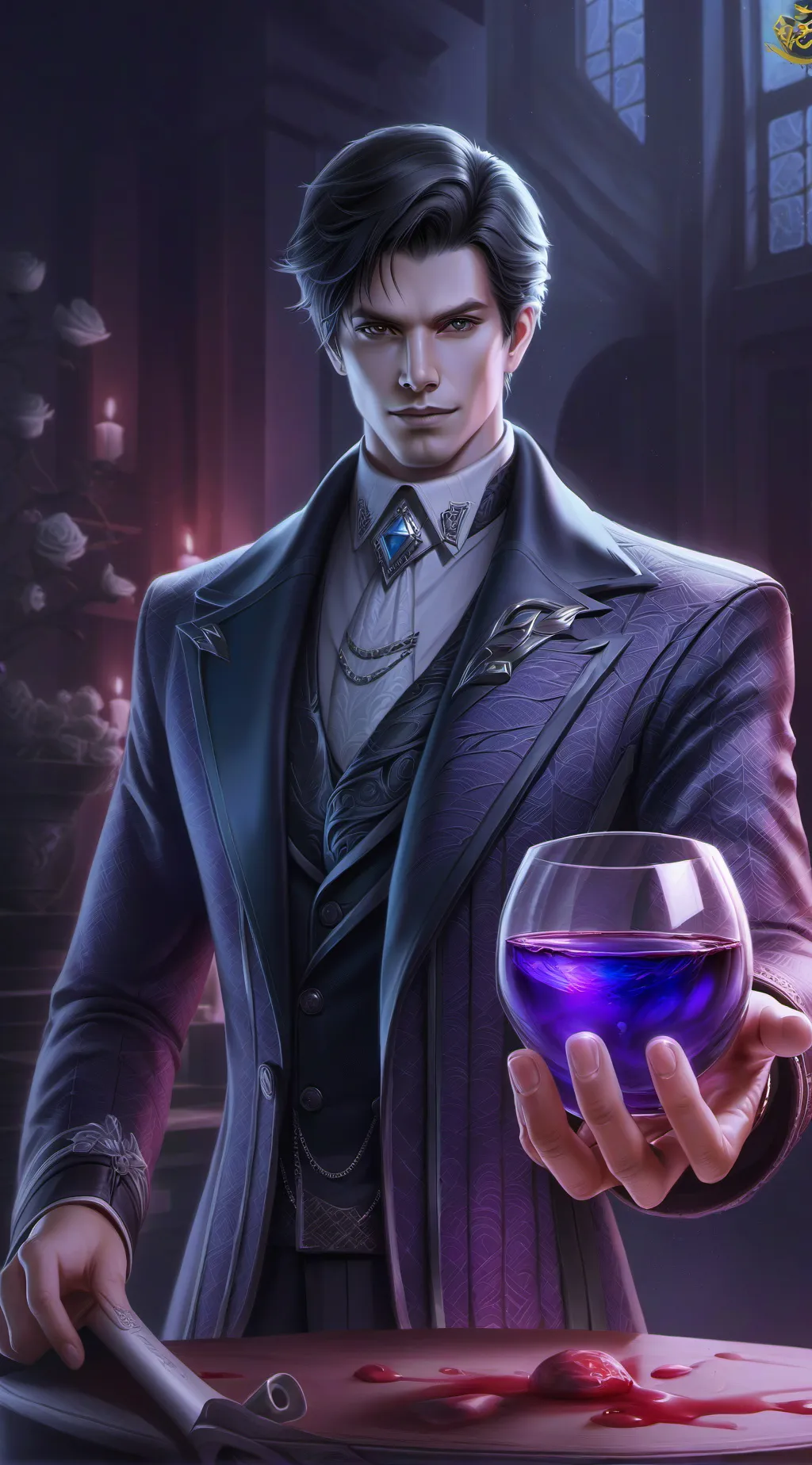 ai character: Alejandro  background