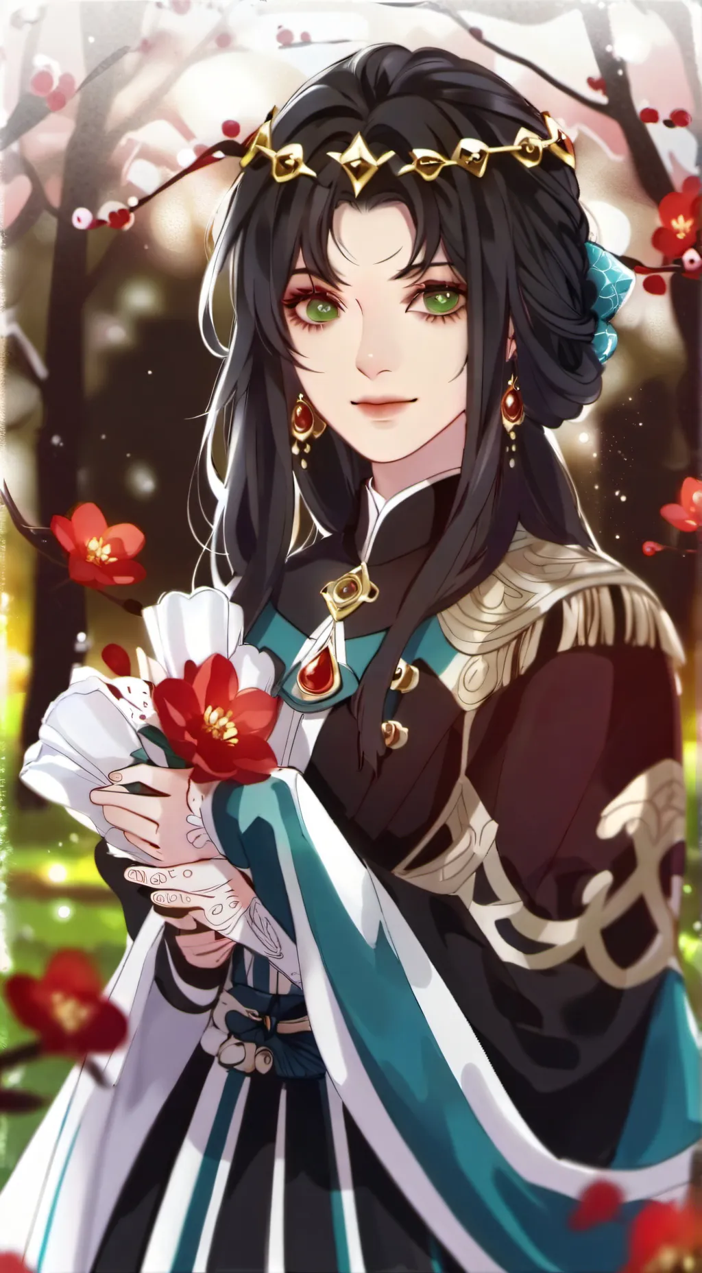 ai character: L’océan  background