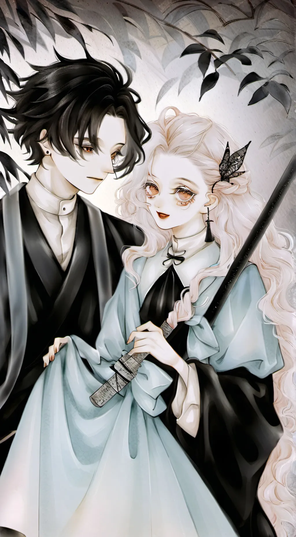 ai character: Tanjiro background