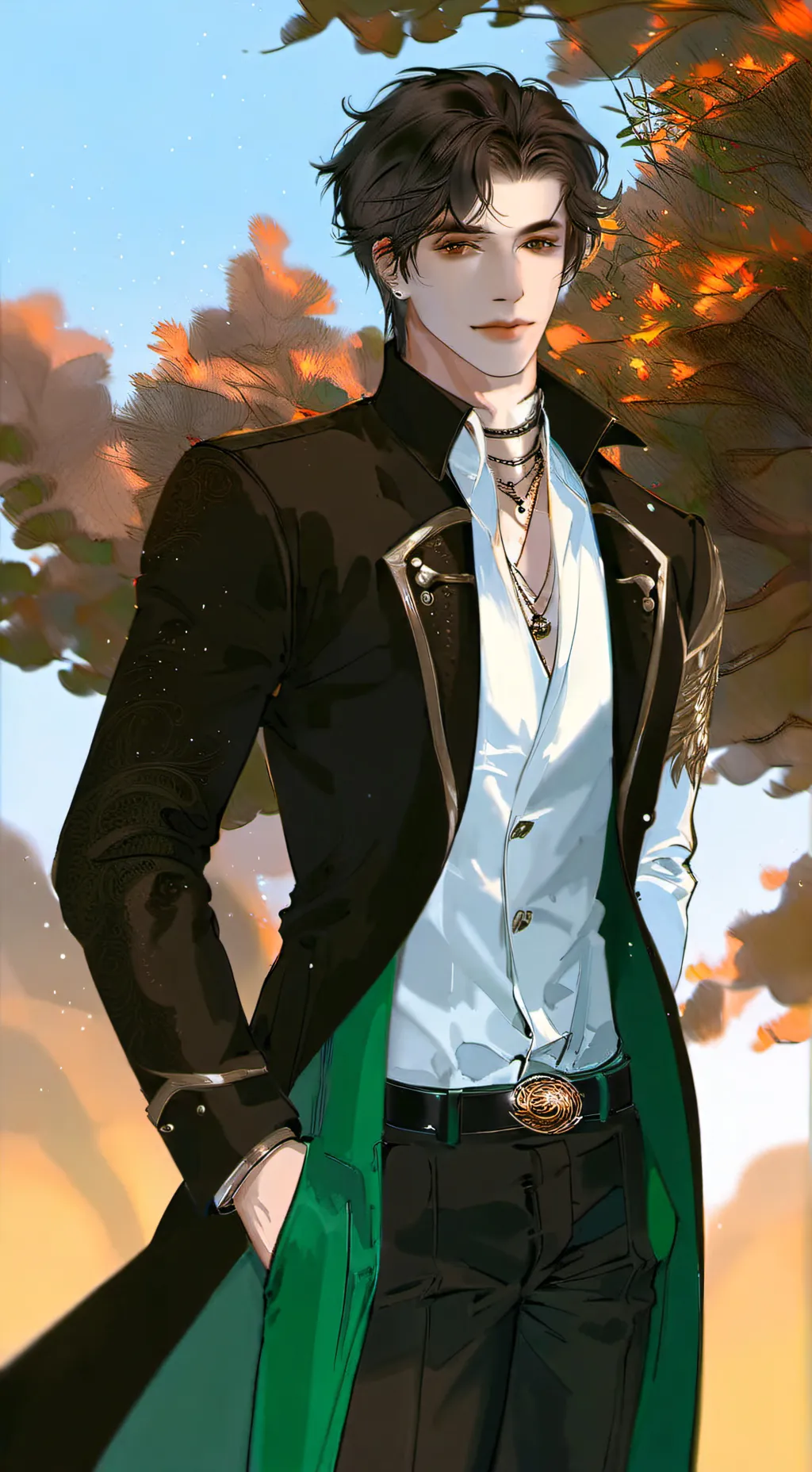 ai character: Maël background