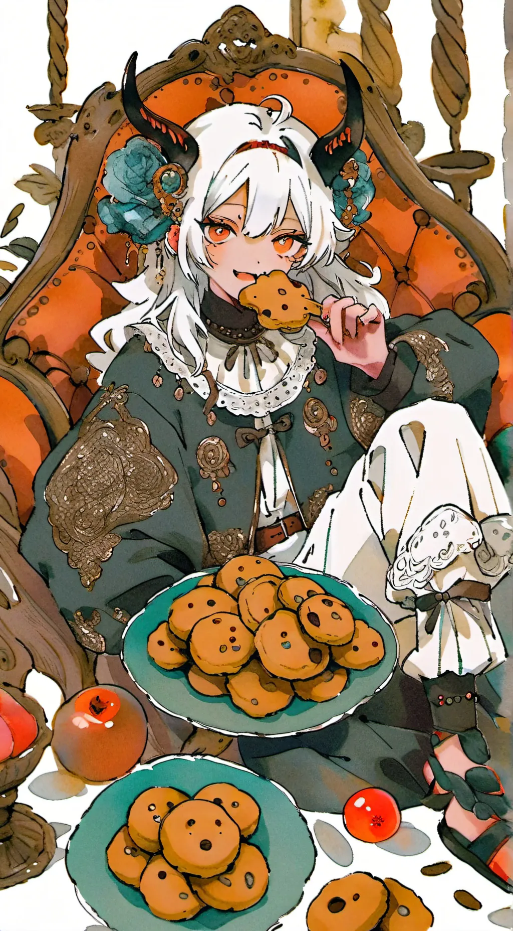 ai character: Skin eater background