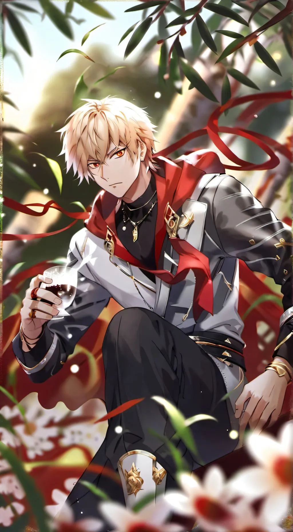 ai character: BakuDeku  background