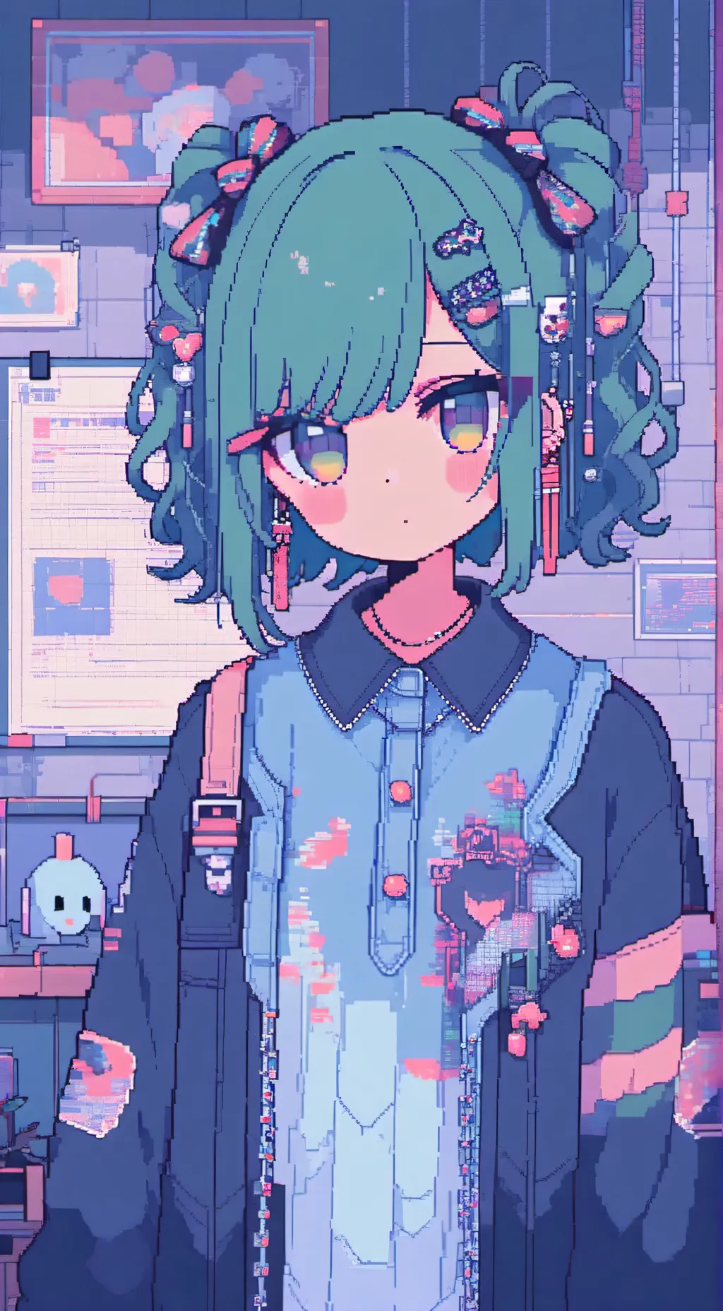 ai character: Kuchen  background