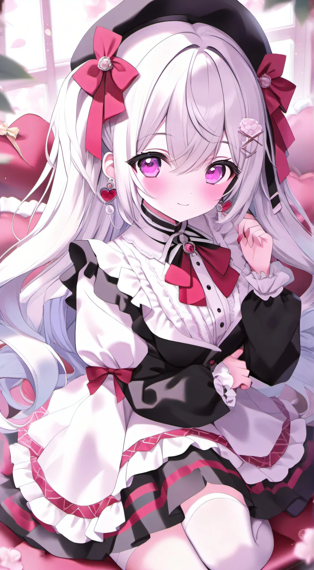 ai character: Esmeralda  background