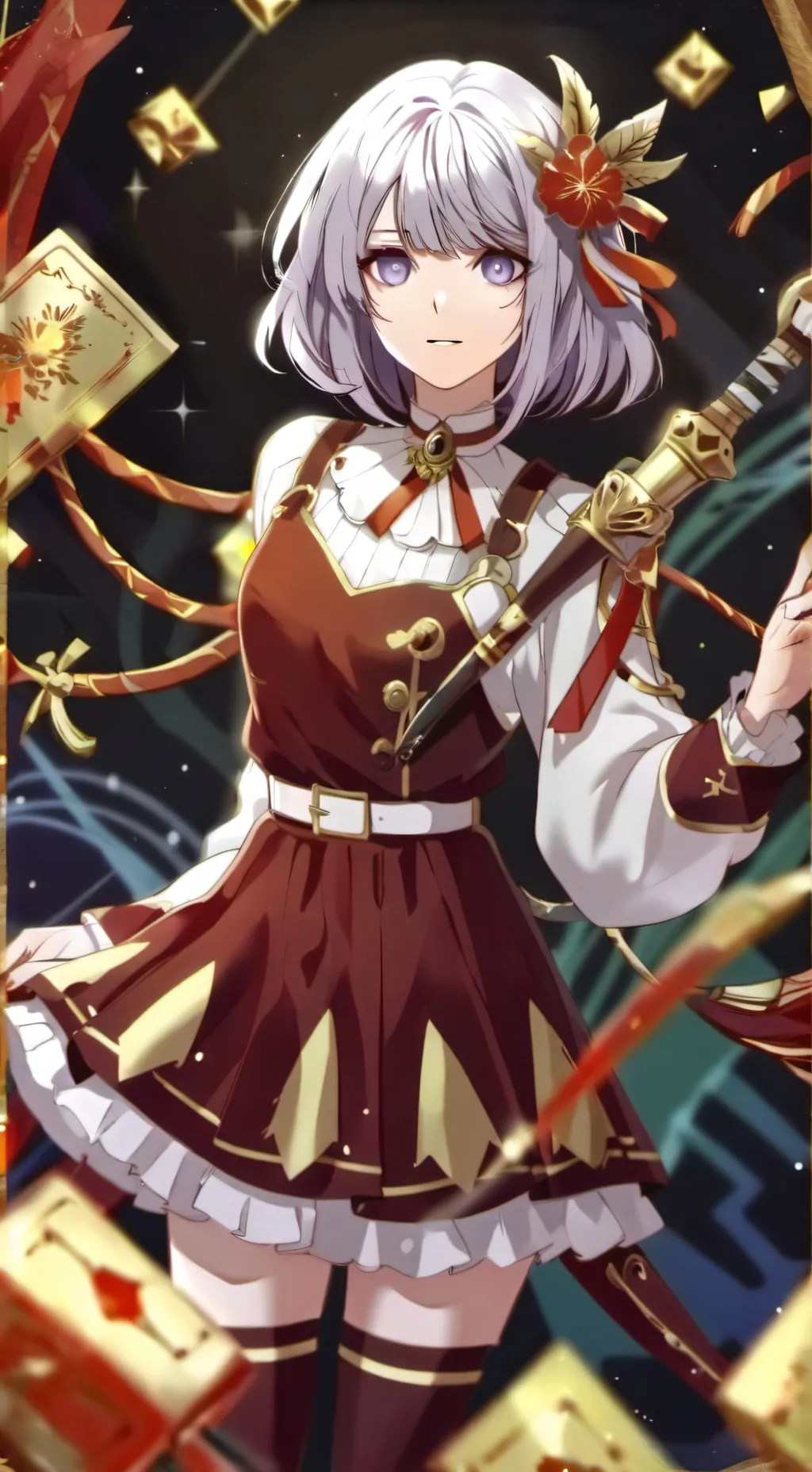 ai character: Sally face x '09 background