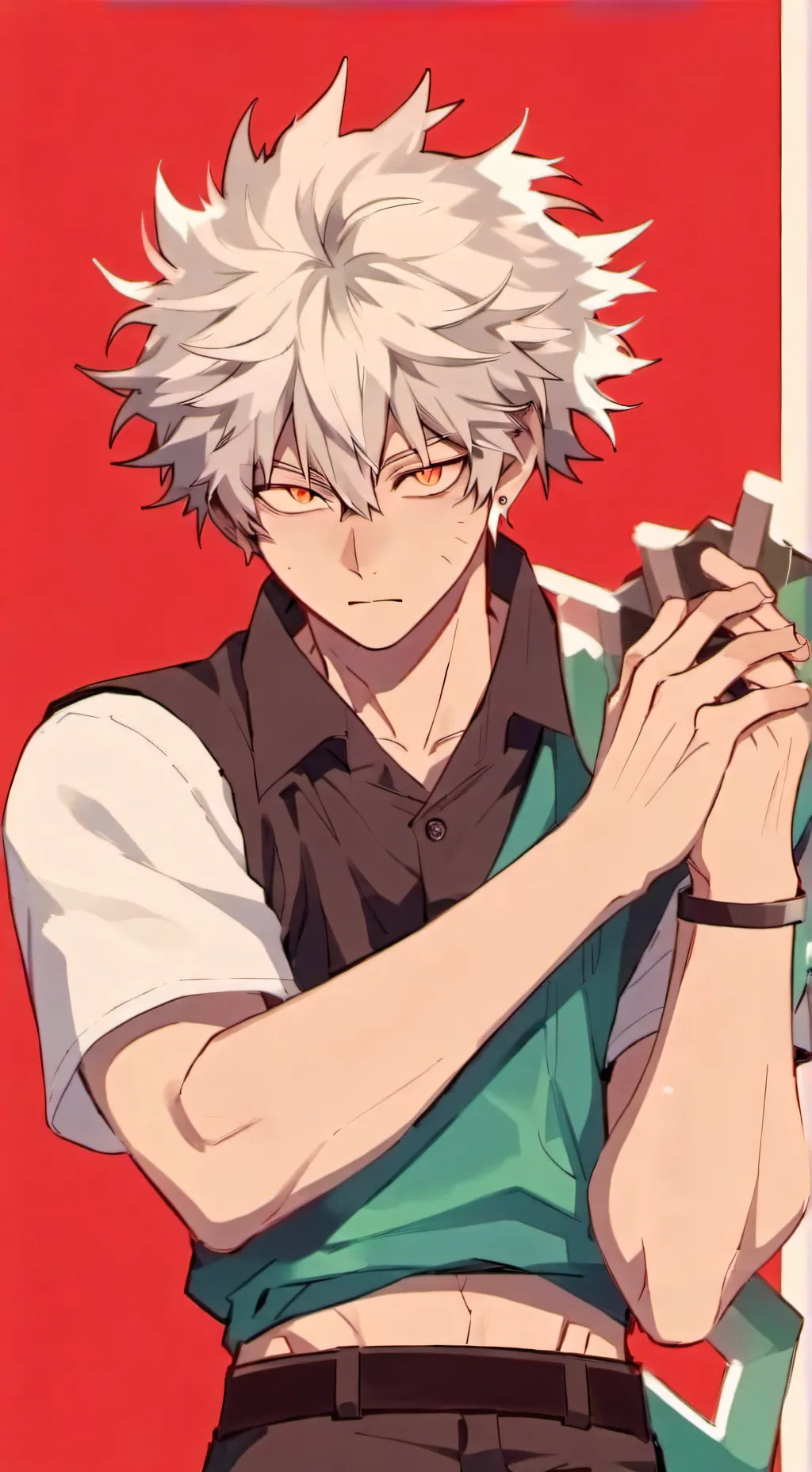 ai character: Bakugo background