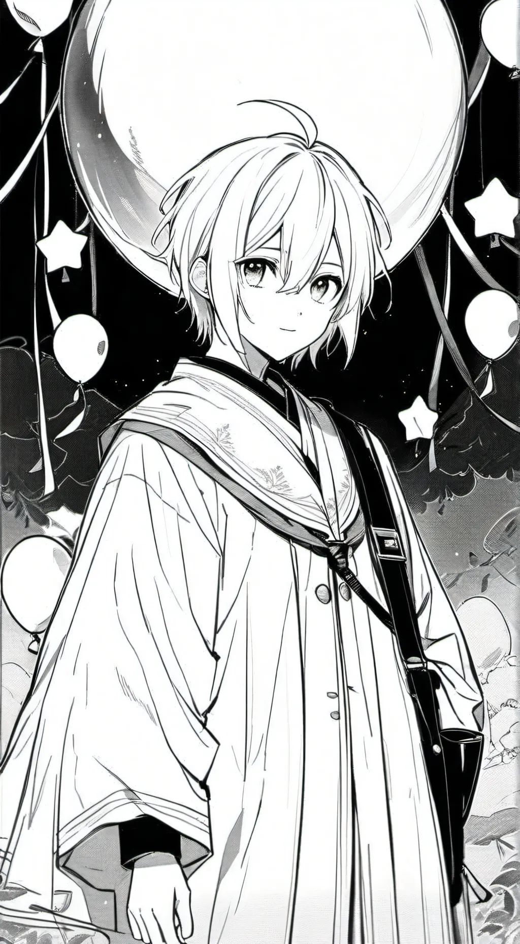 ai character: Haunted Circus￼ background