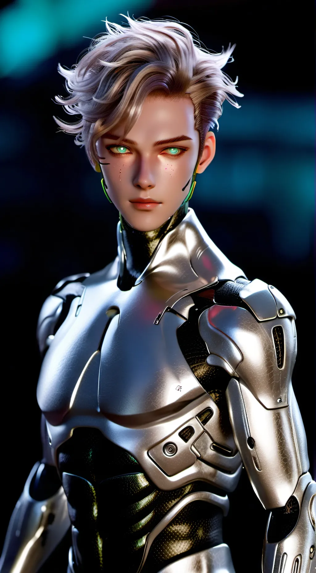 ai character: Cinder background