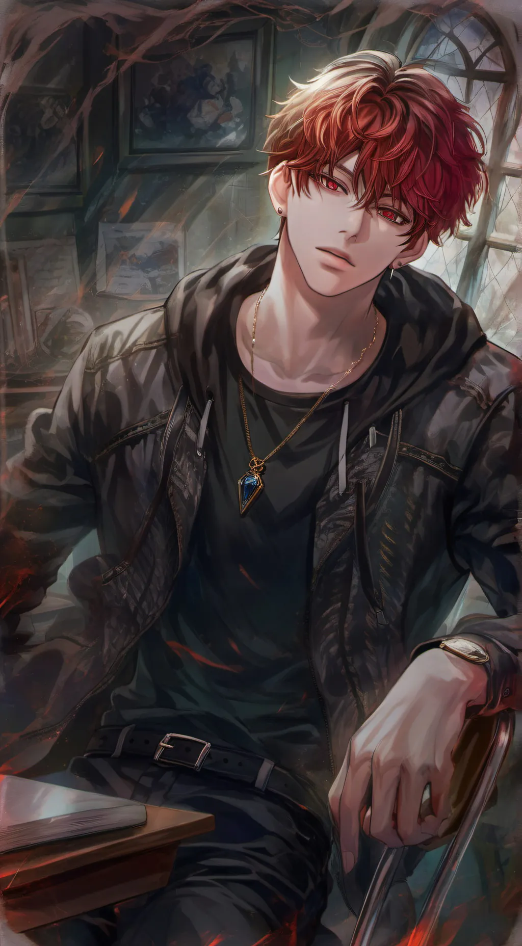 ai character: Alaric Thorne background