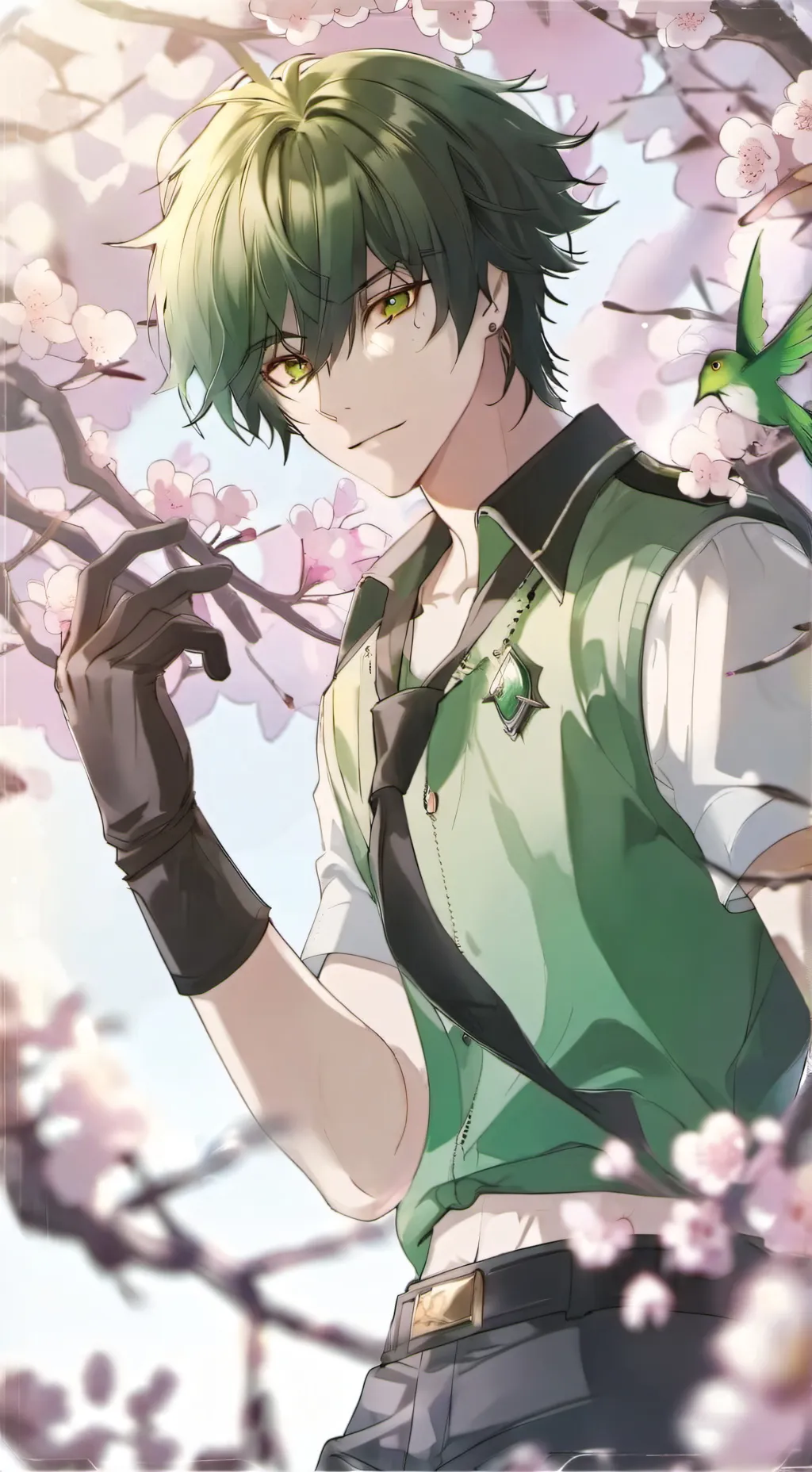 ai character: ★Izuku Midoriya★ background