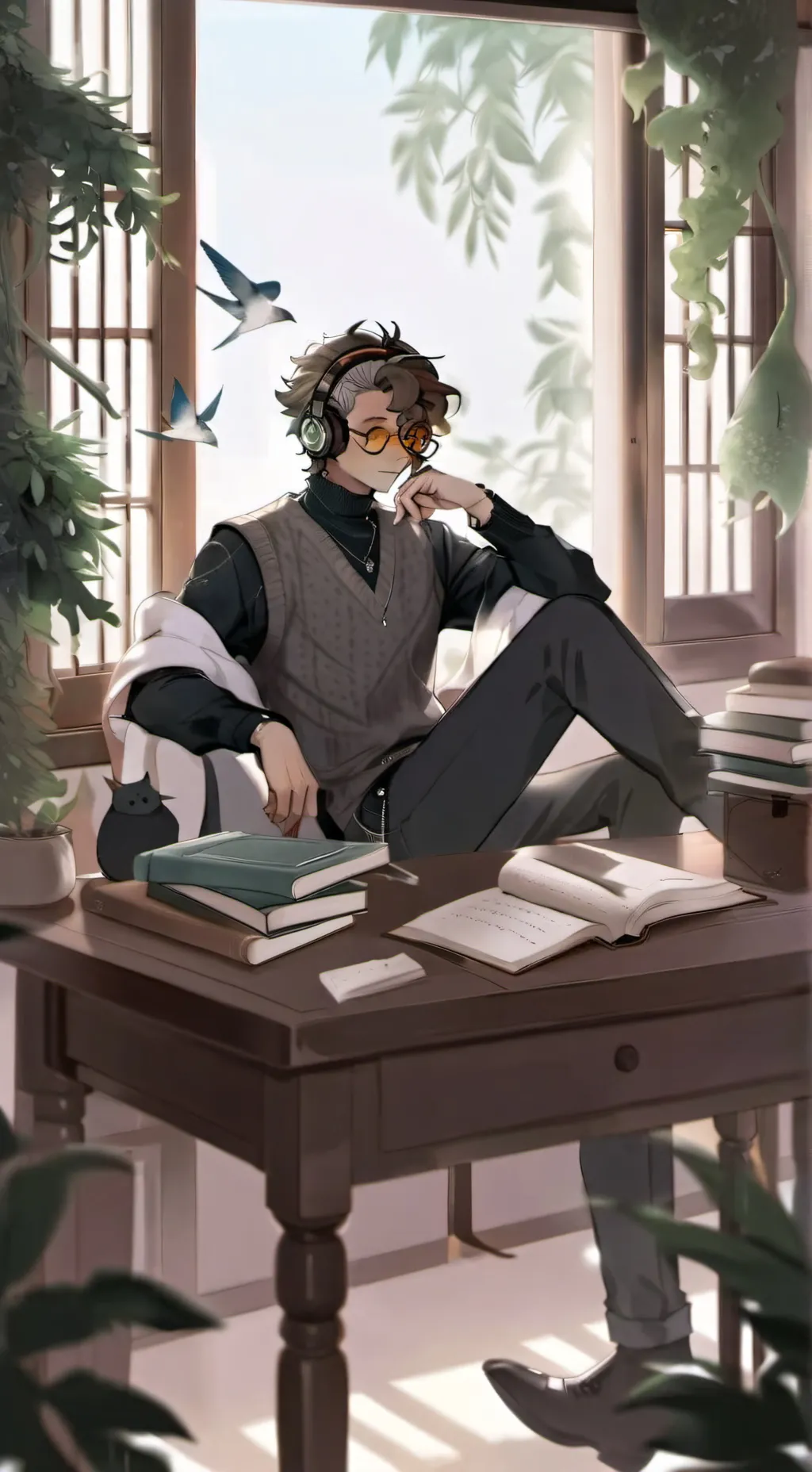 ai character: Akira Saito background