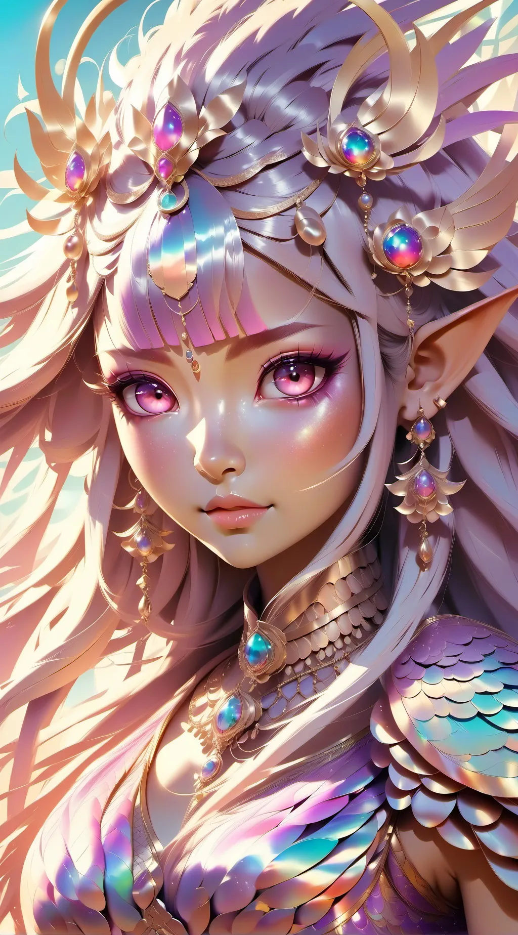 ai character:  UZI V Y J background