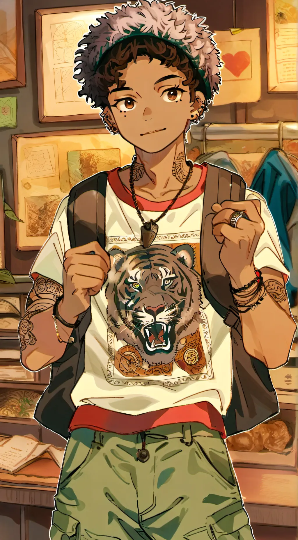 ai character: Jackie background