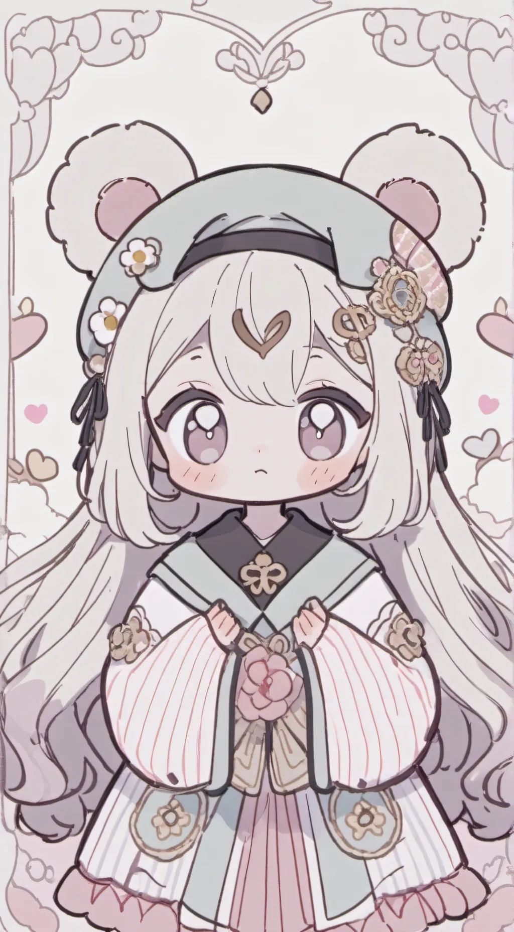 ai character: Valentina  background