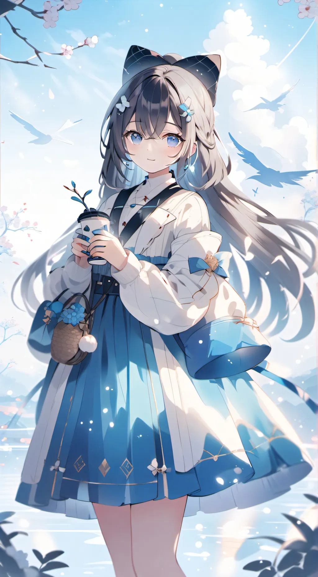 ai character: sirvienta background