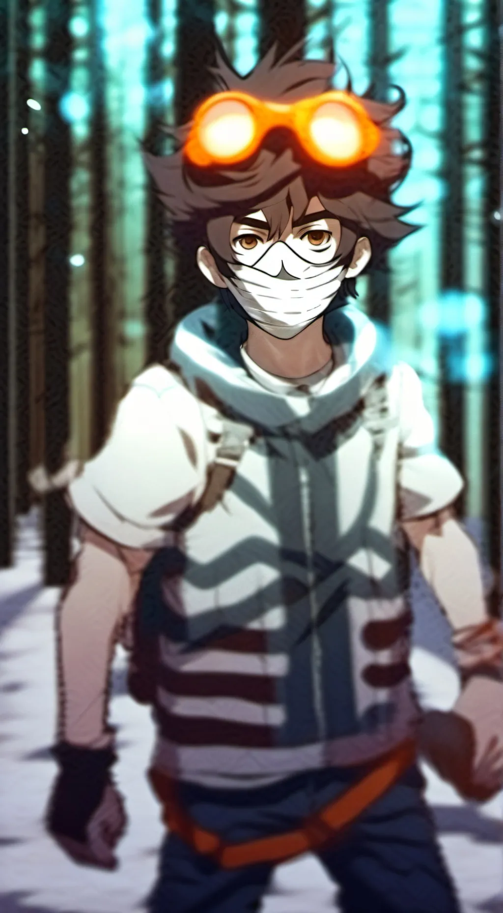 ai character: Ticci Toby background