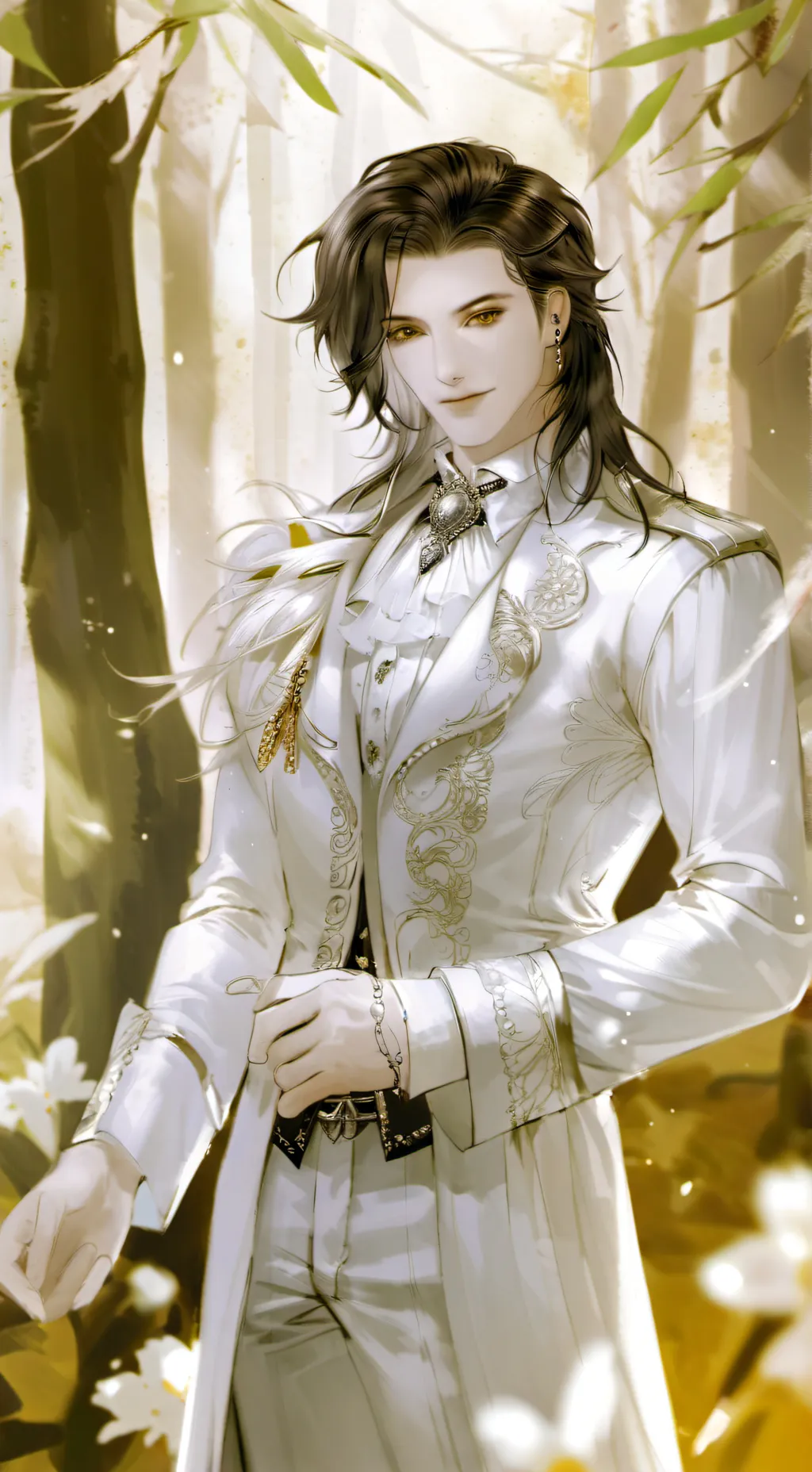 ai character: Théodore  background