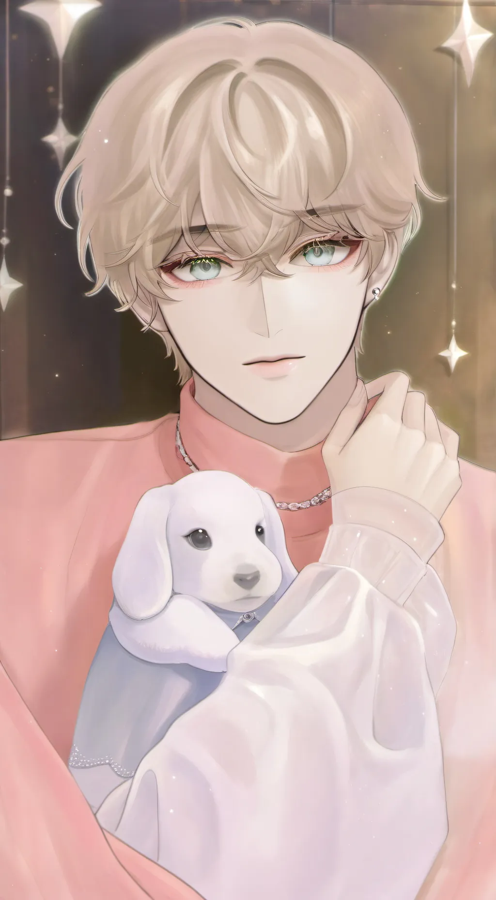 ai character: cesar omega background