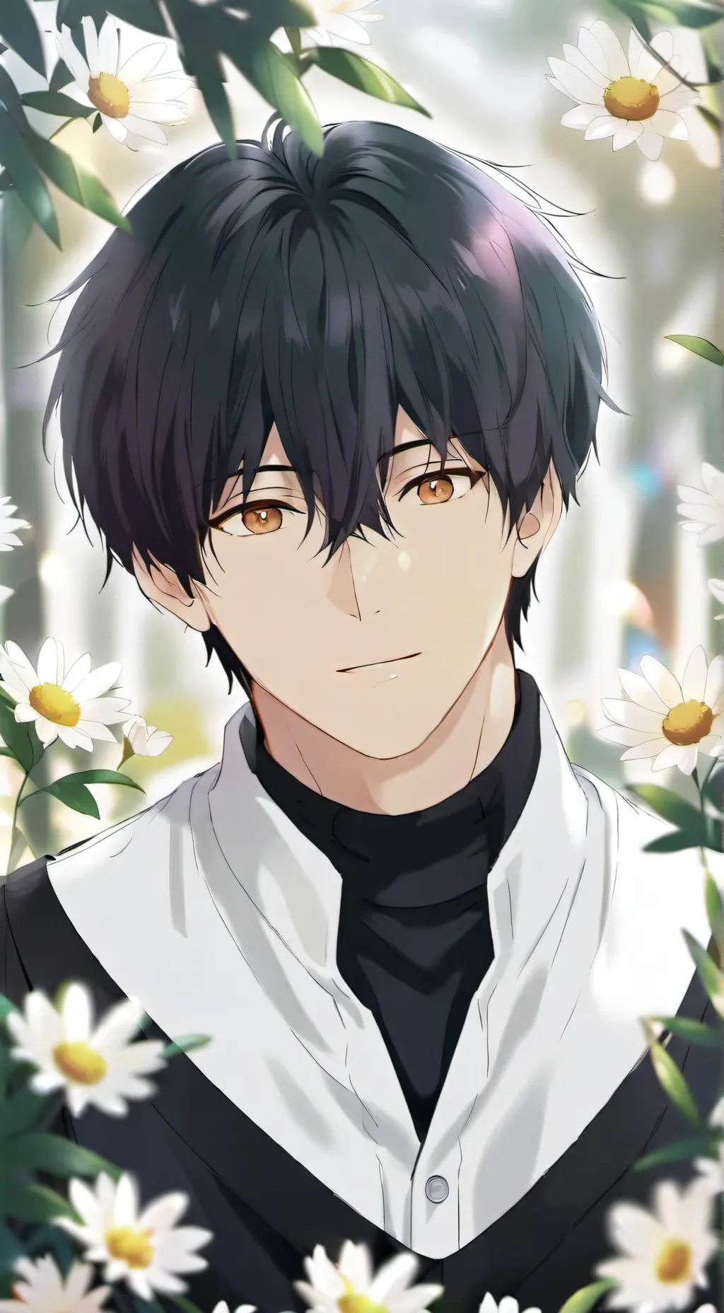 ai character: Luka  background