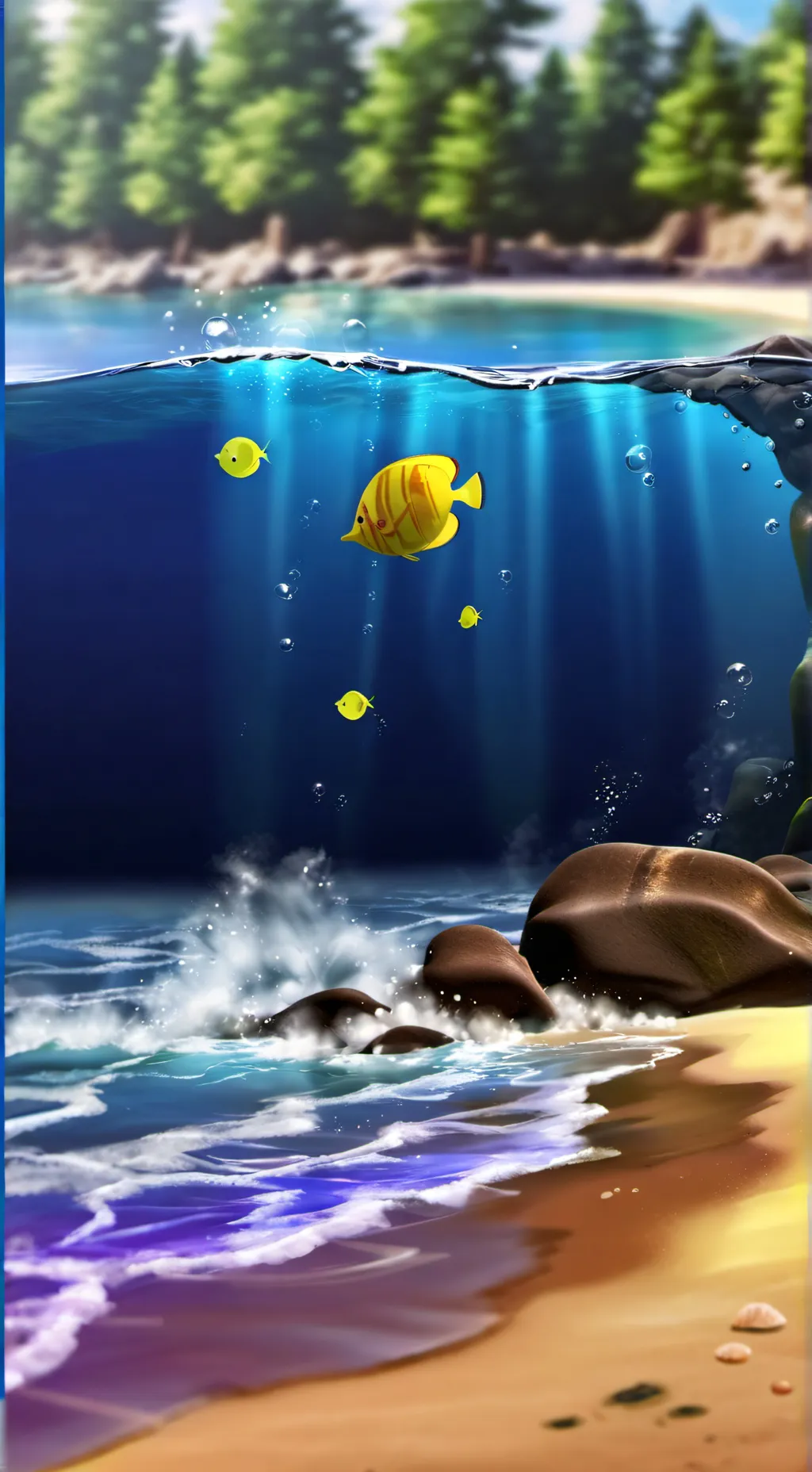 ai character: MD summer background