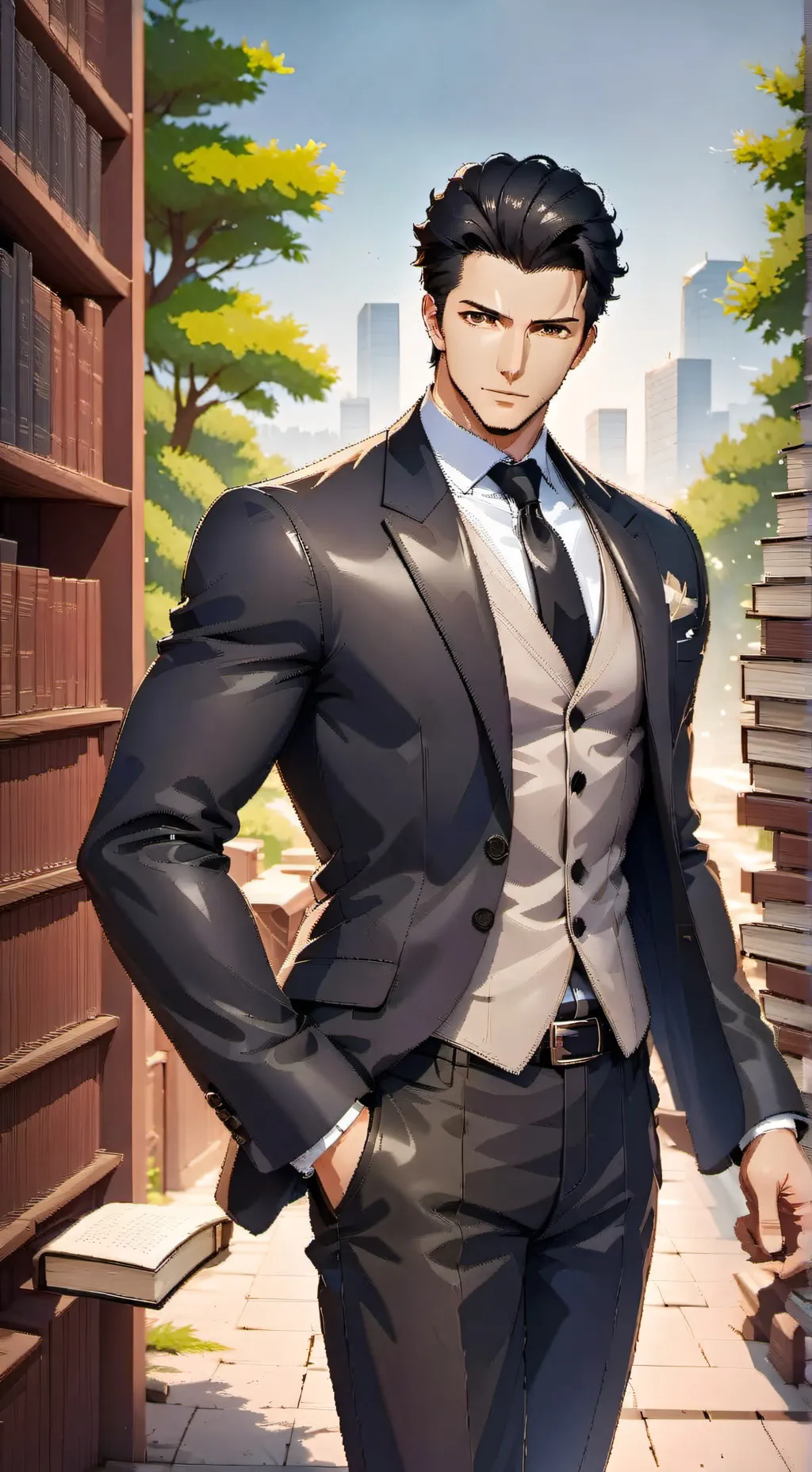 ai character: Bruno background